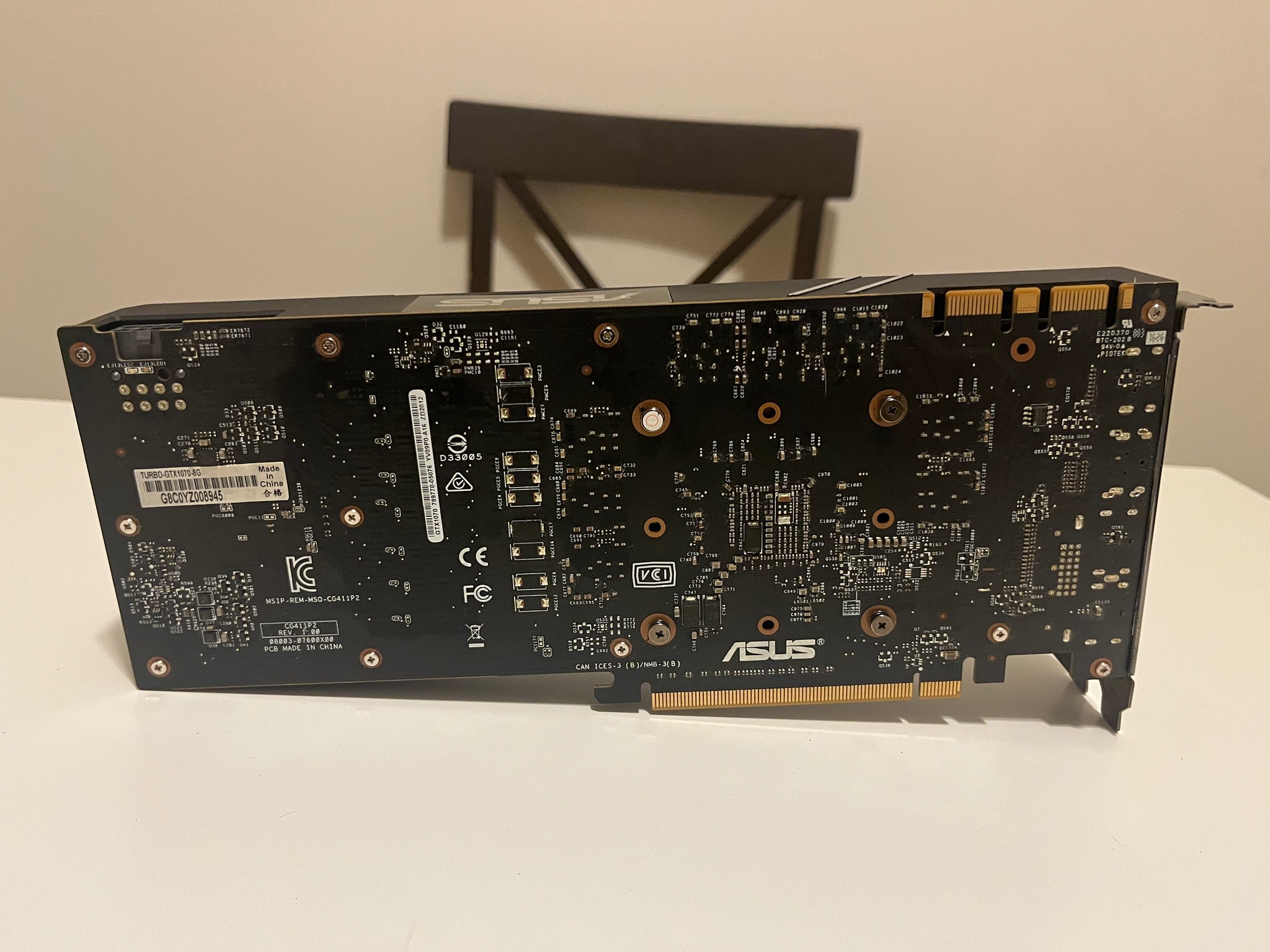 ASUS Turbo 1070 8GB