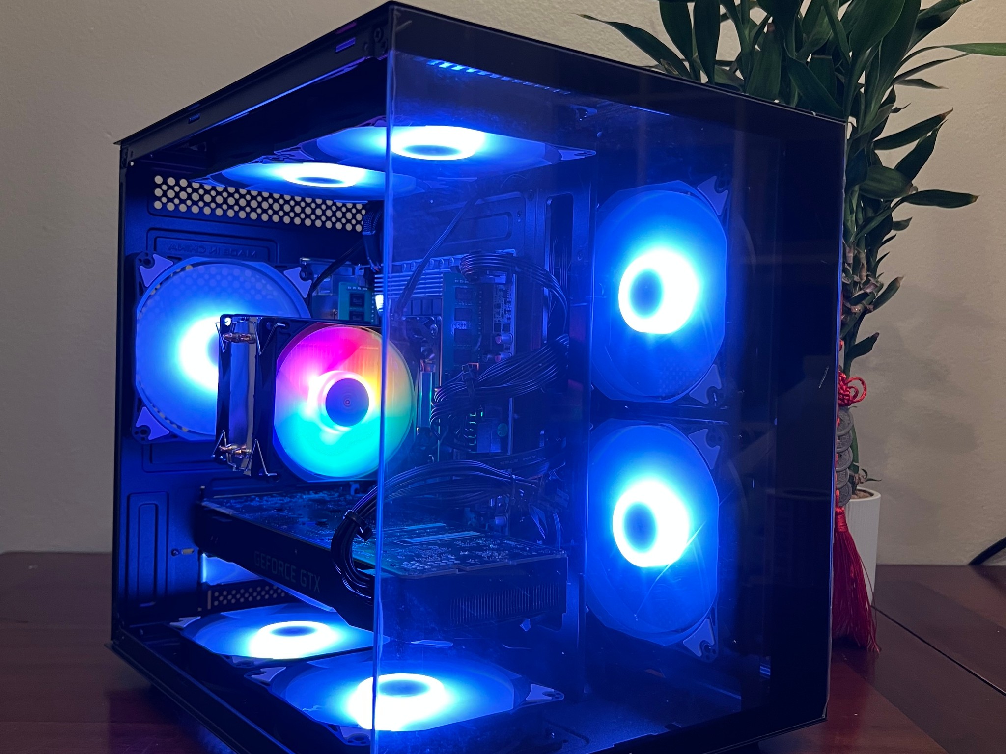 Intel 10 Core Gaming PC GTX 1080 1tb Storage 16GB RAM WIFi WINDOWS 11 Pro