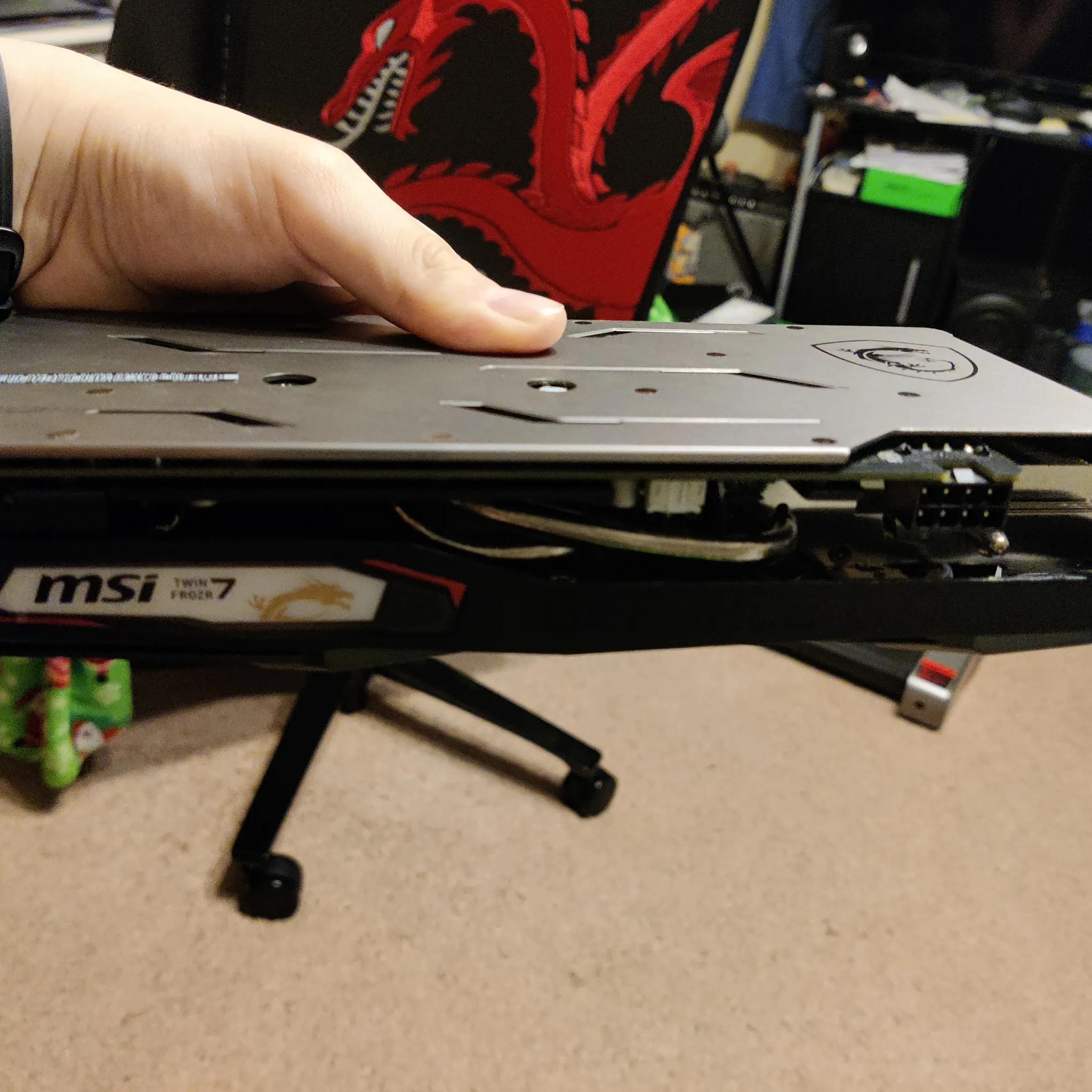 VERY GENTLY USED MSI GTX1660 SUPER Gaming x