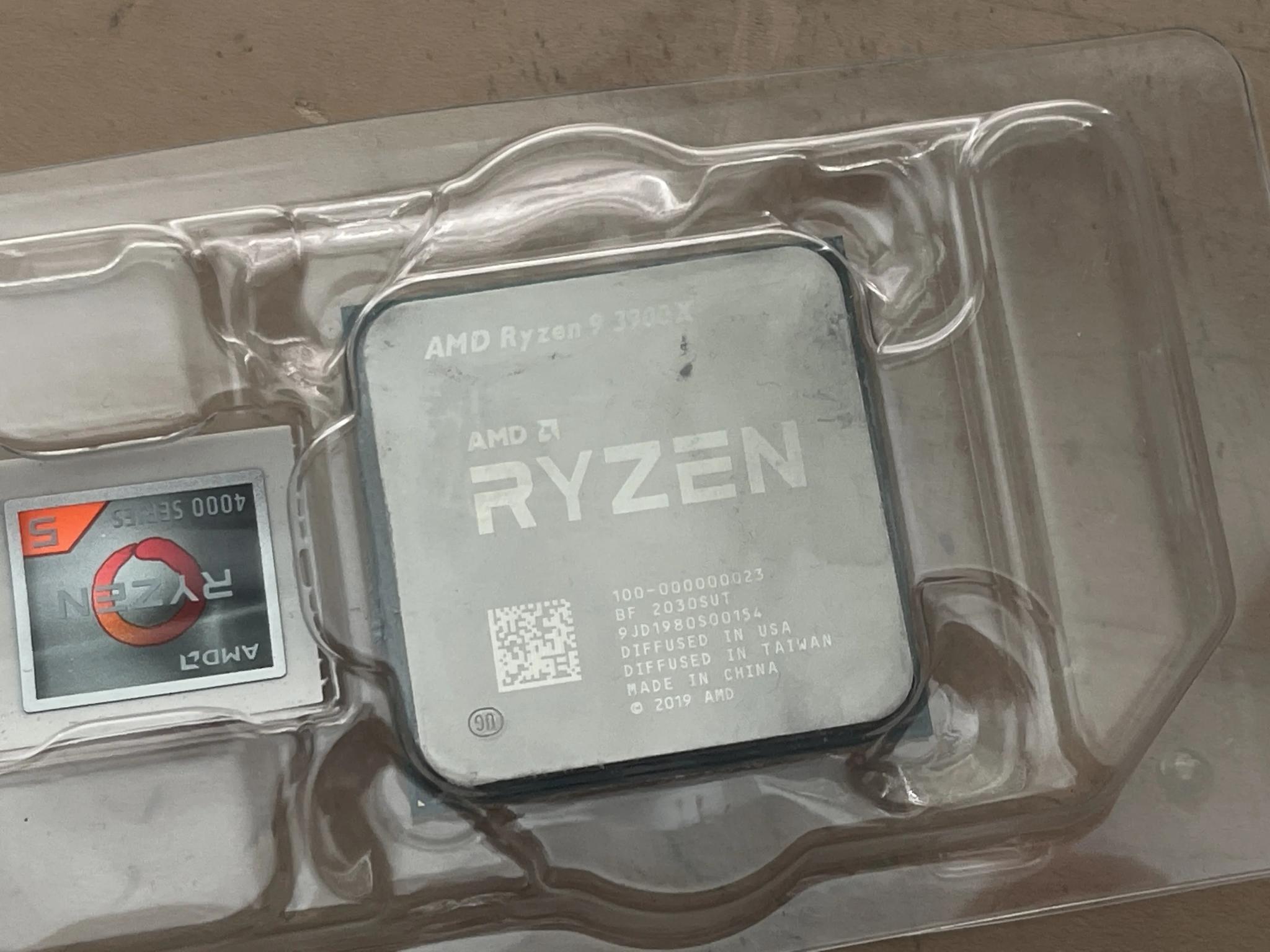 AMD Ryzen 9 3900X 3.8 GHz 12-Core Processor, Used, Original Box