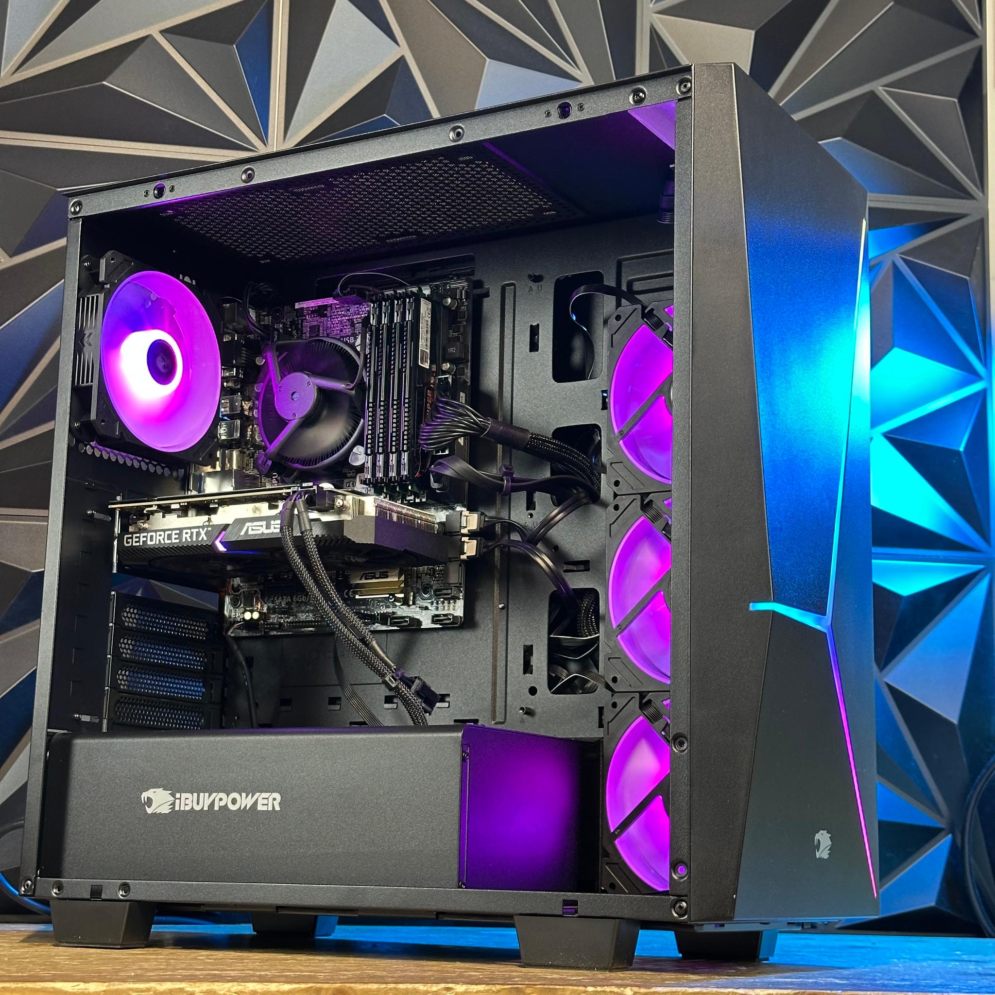 Nvidia RTX 4060 | Intel core i7 3.4ghz | 32GB RAM | SSD+1TB | Wi-Fi/BT | Win 11 - Custom Gaming PC