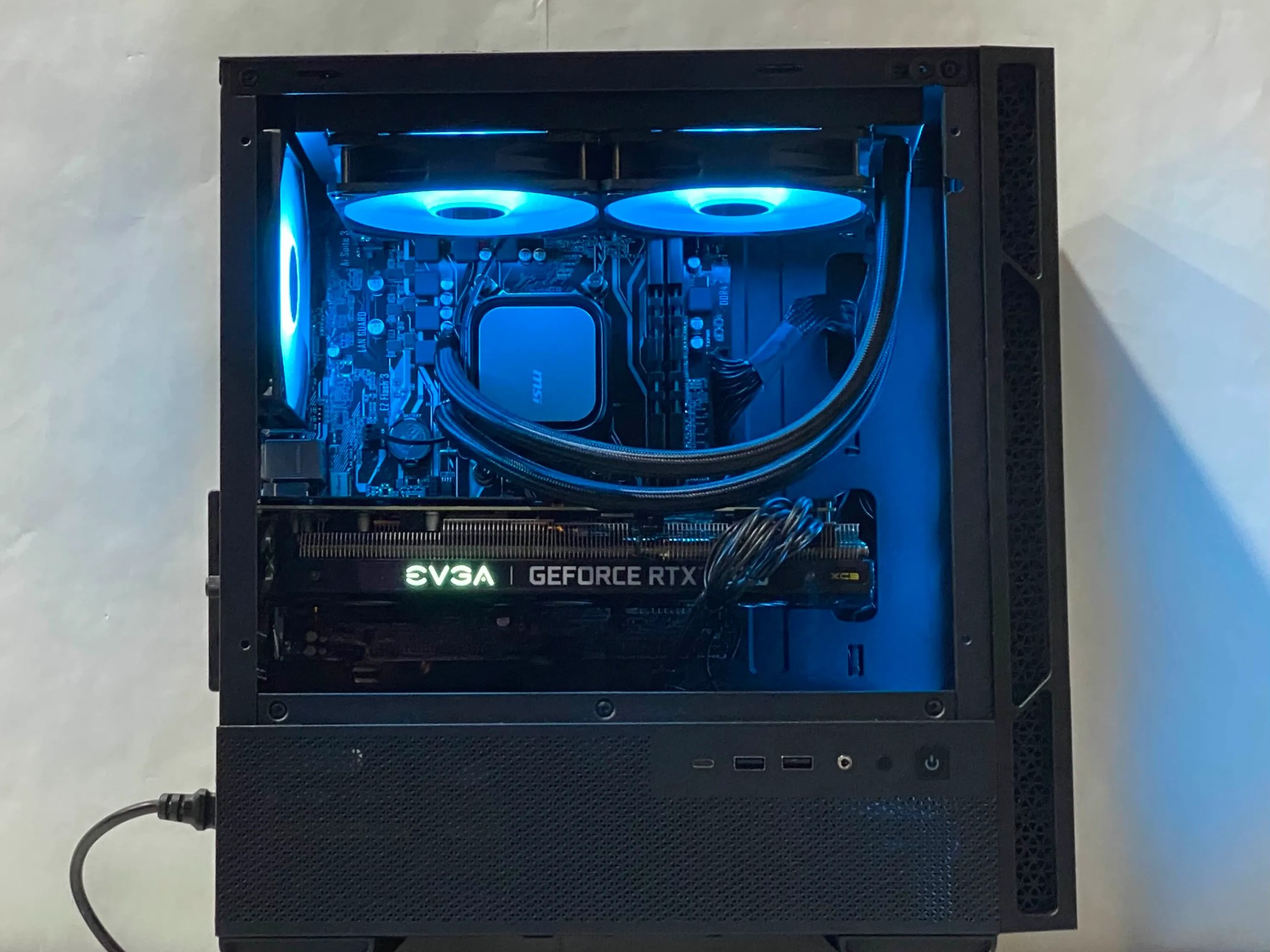 RTX 3070, Ryzen 5 5500, 16GB DDR4, 1TB NVMe SSD, WiFi - Liquid Cooled Gaming PC