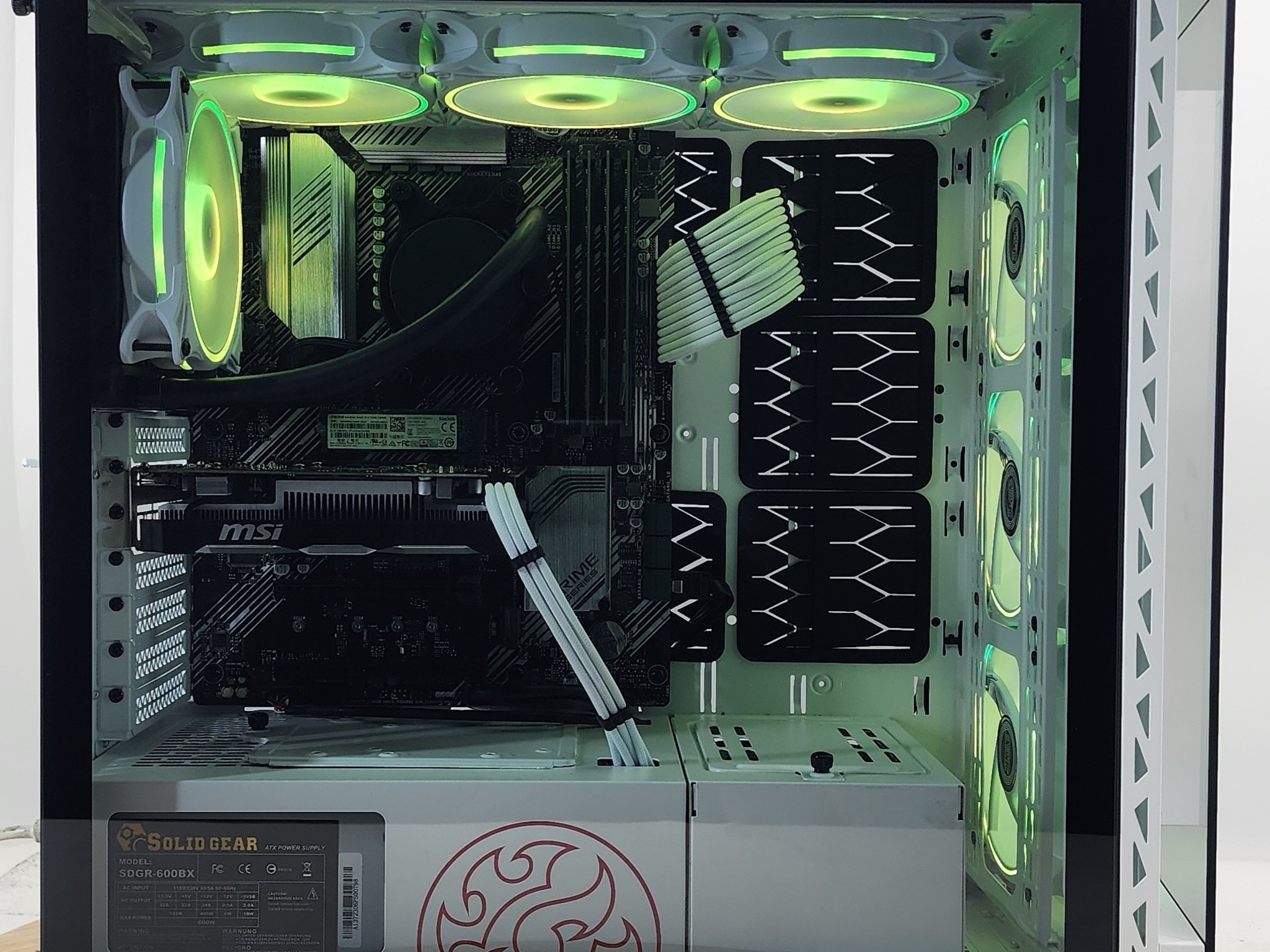 Gaming PC Ryzen 5 5500 16GB RAM 128GB SSD + 500GB HDD GTX 1650 4GB Windows 11 Computer