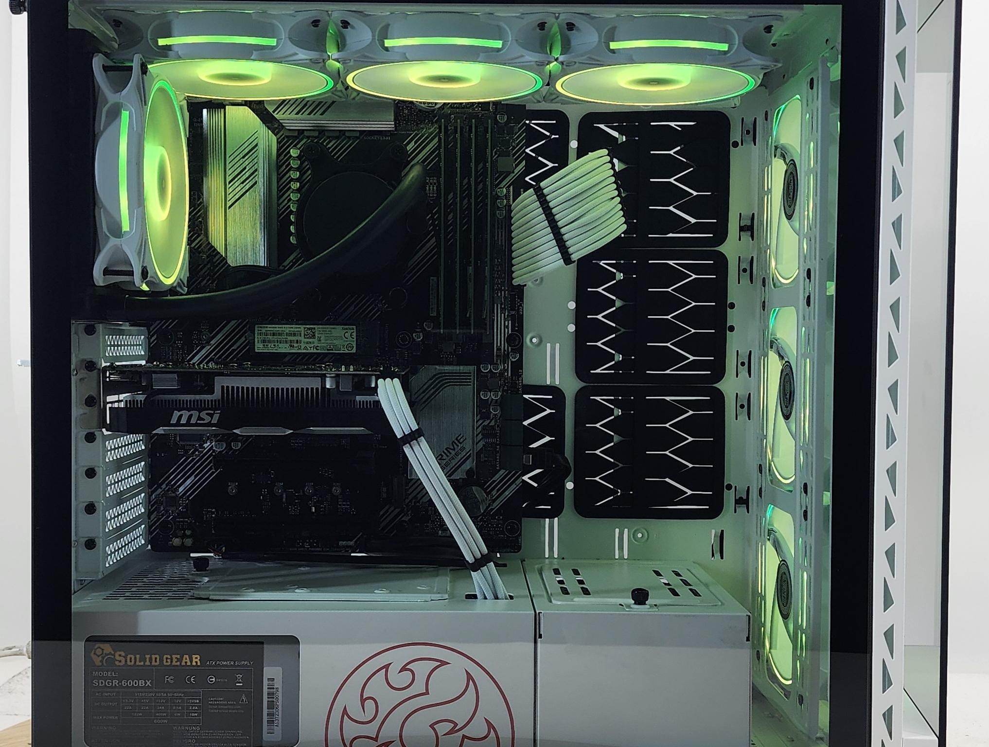 Gaming PC Ryzen 5 5500 16GB RAM 128GB SSD + 500GB HDD GTX 1650 4GB Windows 11 Computer