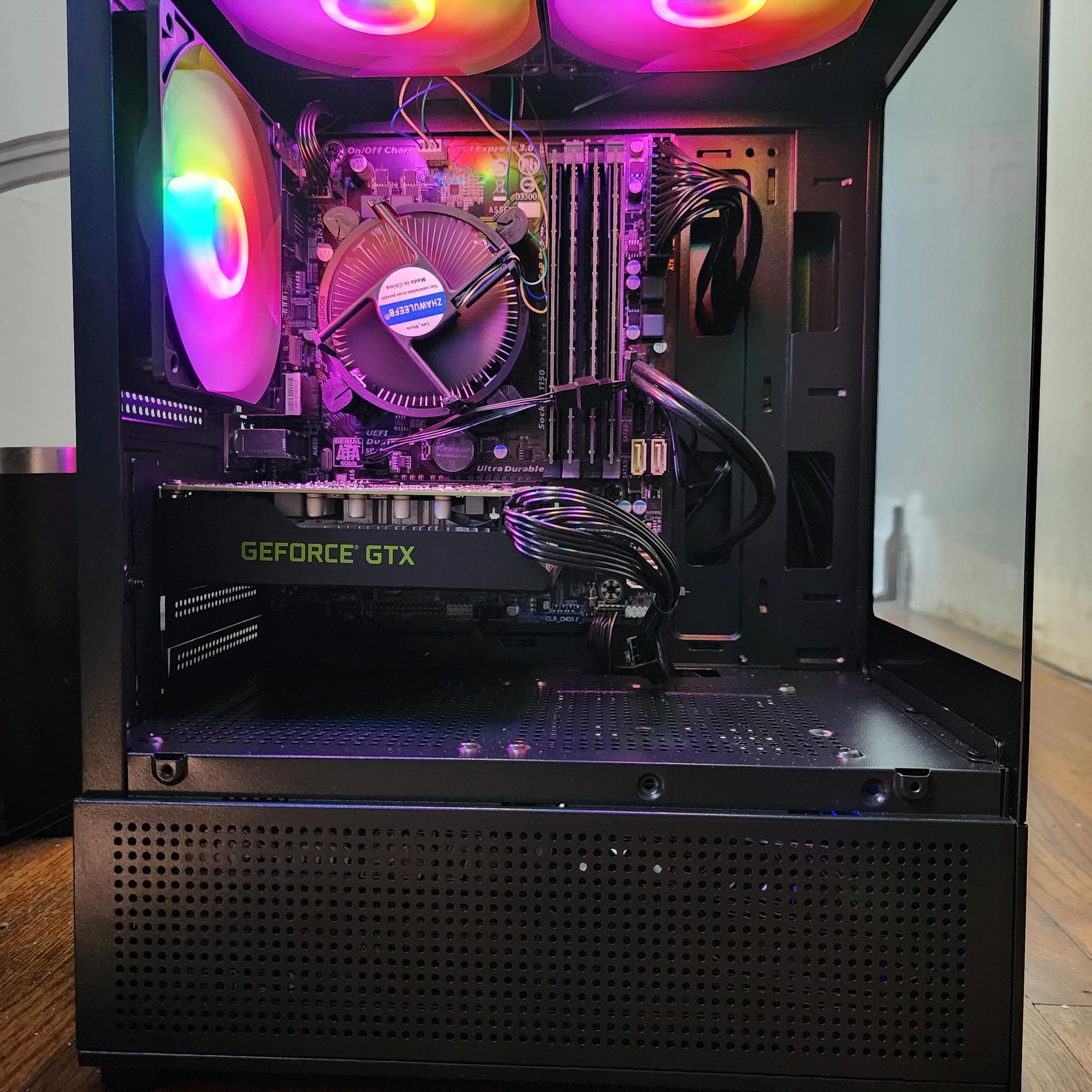 Gaming PC GTX 1660Ti | Intel Core i5 | 16GB RAM | 256GB SSD - DV-PCs Starter+