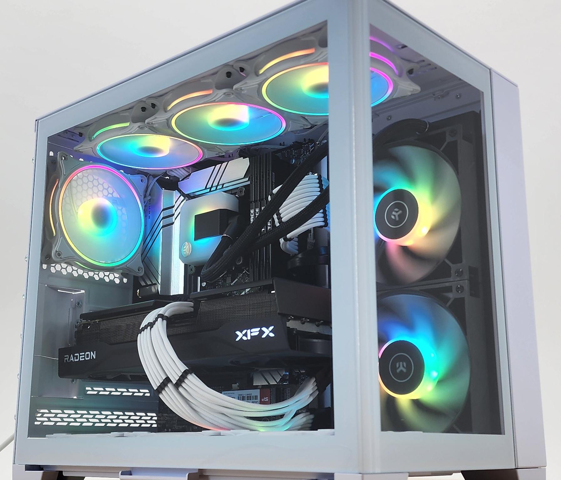 Gaming PC i5-14600K 32GB RAM 1TB SSD RX 9070 16GB Windows 11 Computer