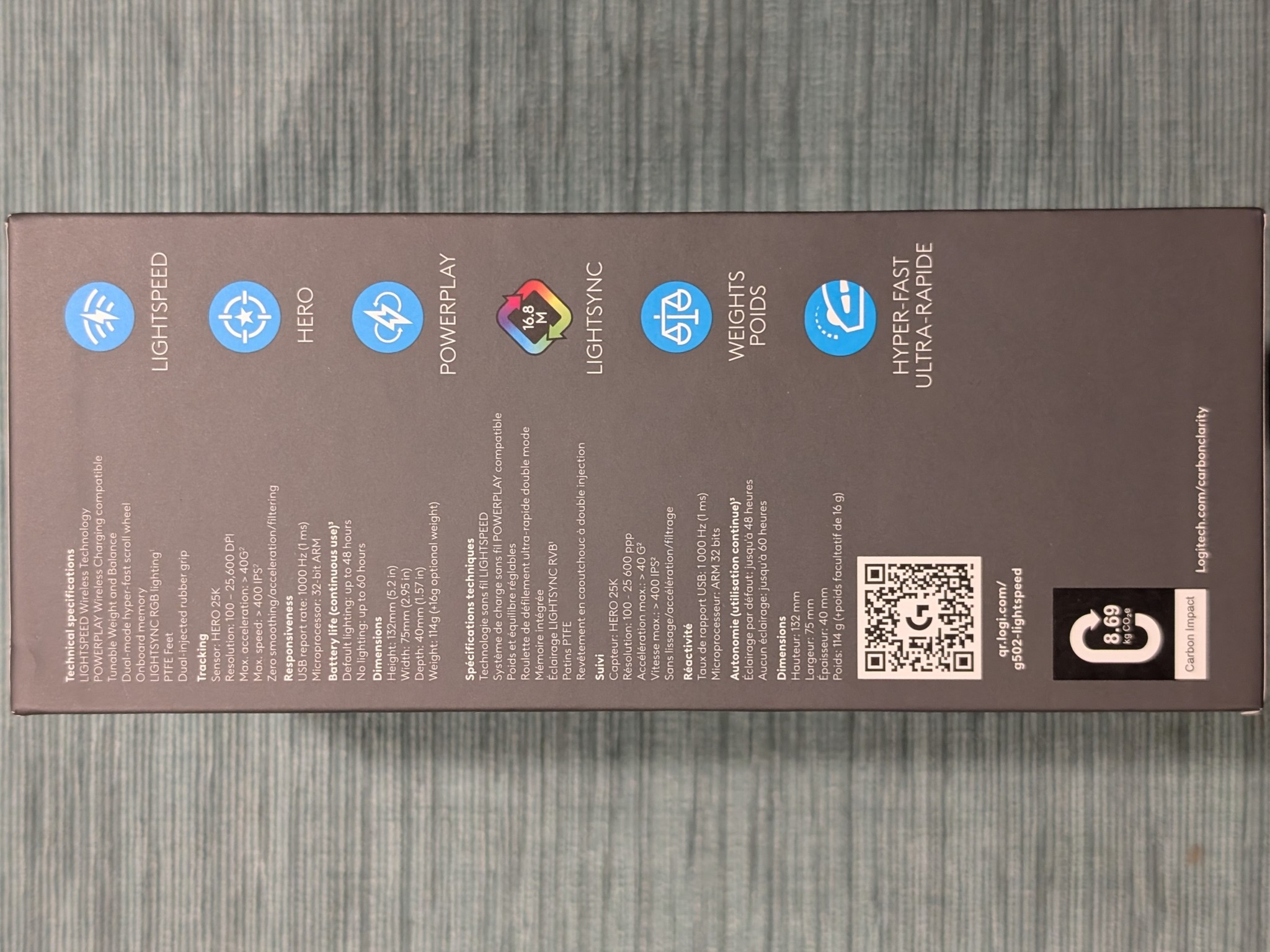 NEW! Logitech G502 Lightspeed