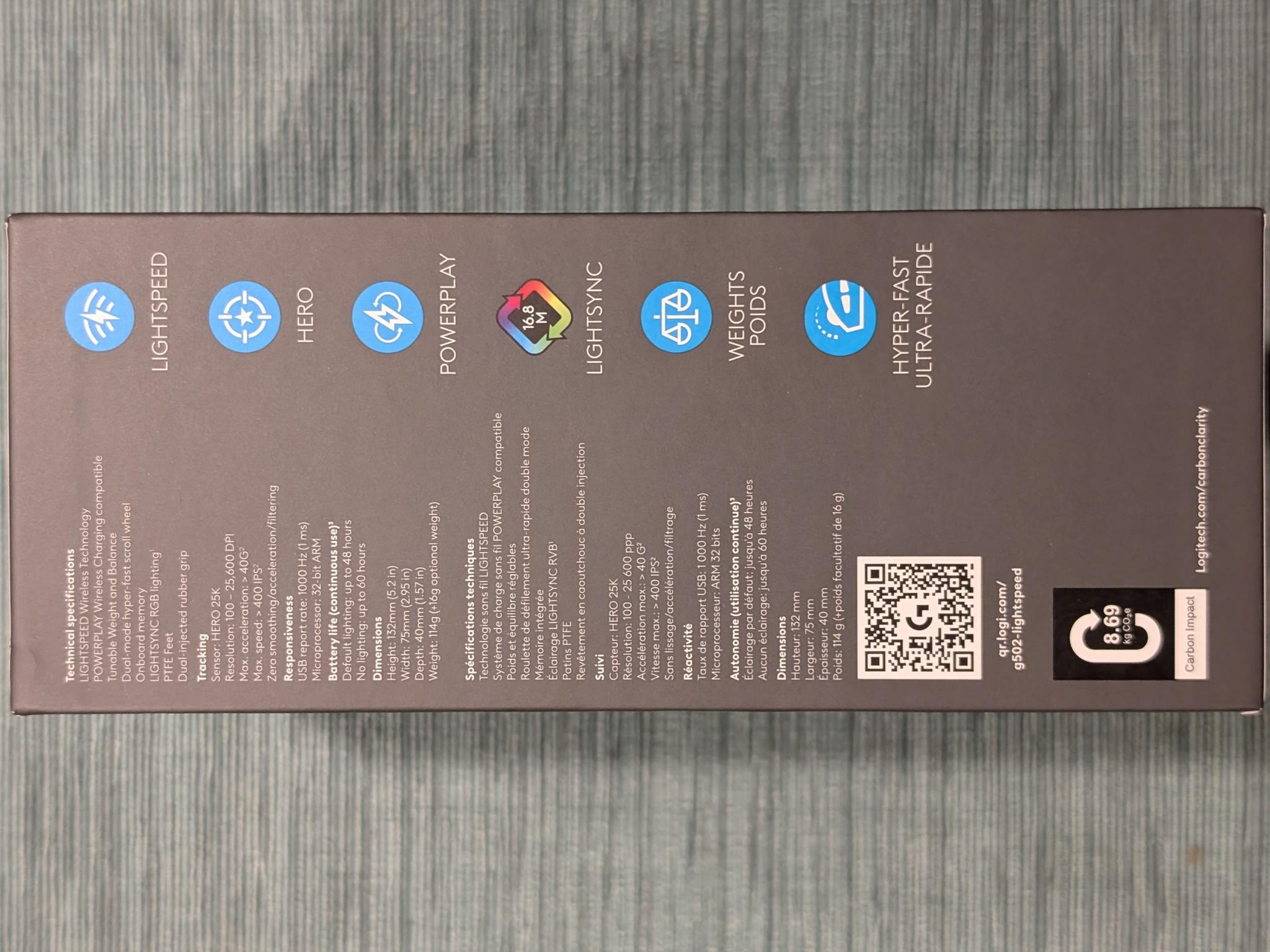 NEW! Logitech G502 Lightspeed