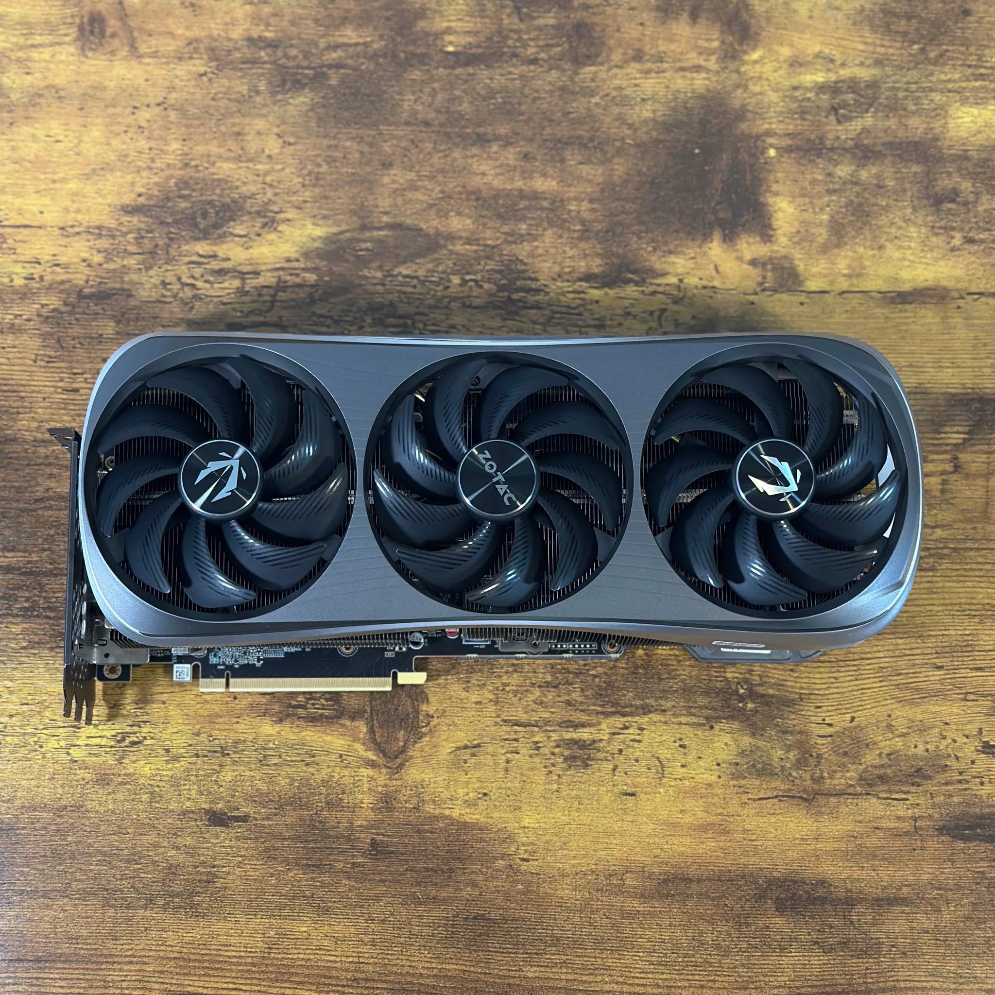 ZOTAC GeForce RTX 4070Ti AMP EXTREME ARIO 12GB Nvidia Graphics Card