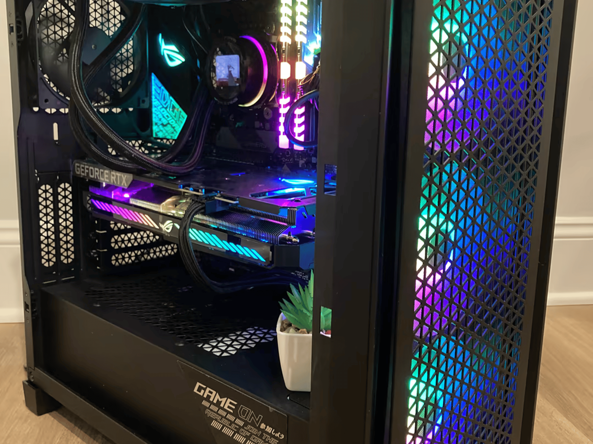 “Strix Gawd” High-End Gaming and Streaming PC i7-9700k, Rtx 3060 16gb