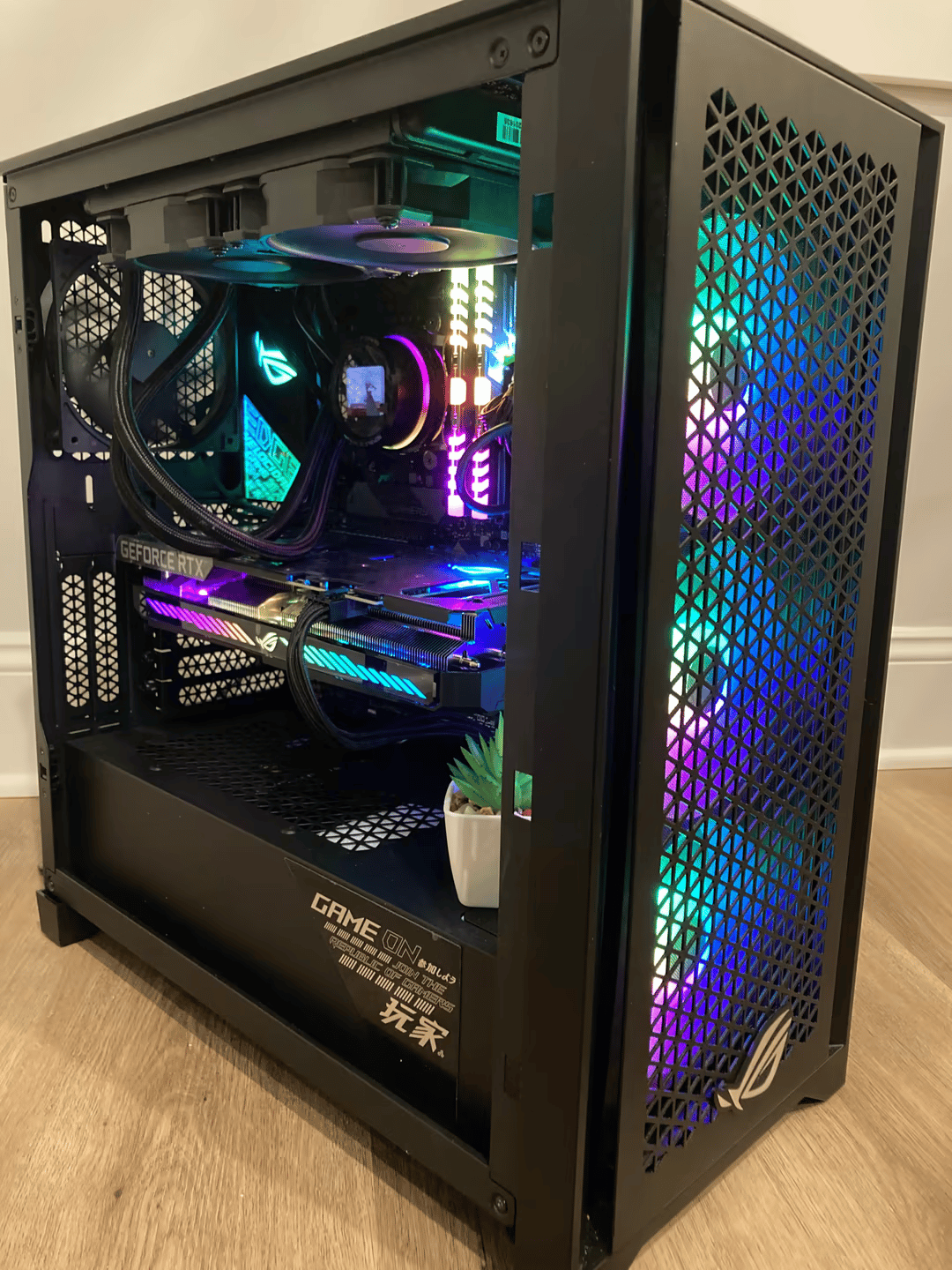 “Strix Gawd” High-End Gaming and Streaming PC i7-9700k, Rtx 3060 16gb