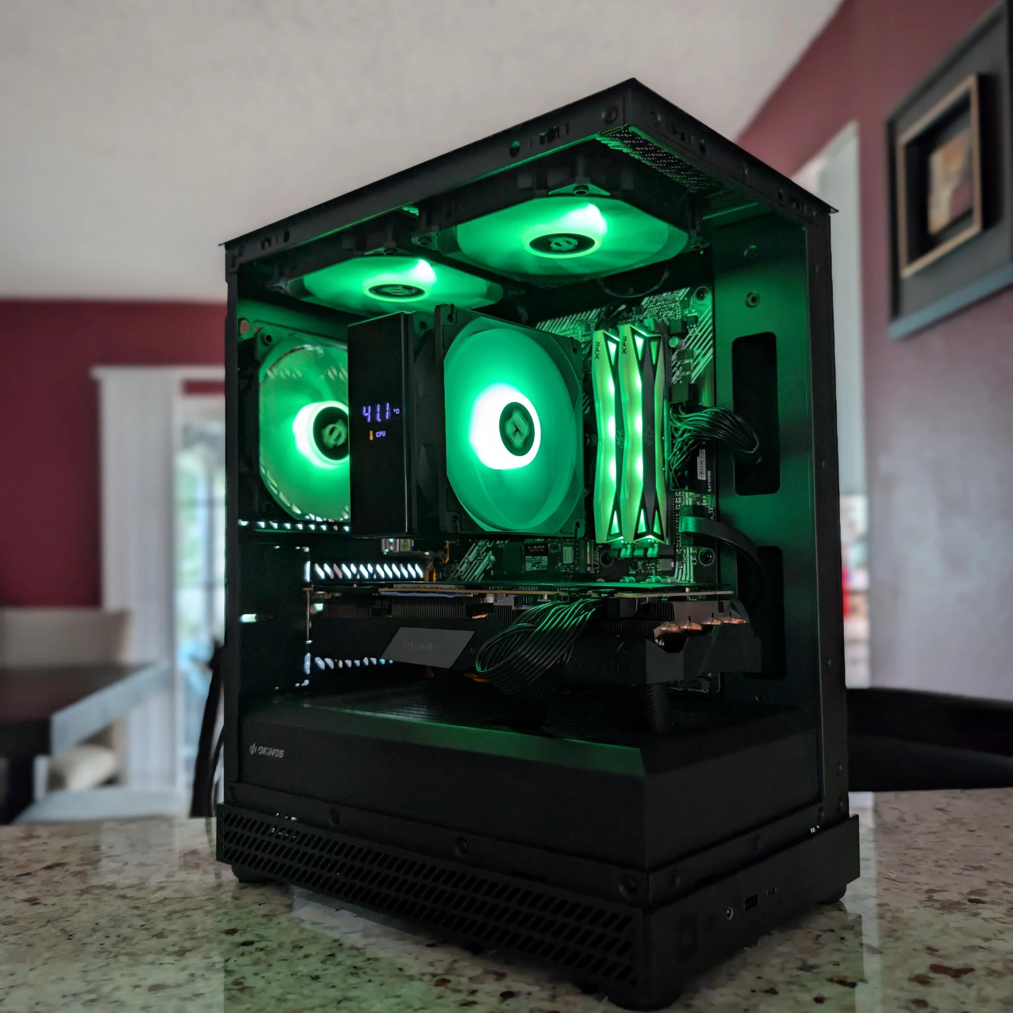 GeForce RTX 2070 Super Custom Gaming PC - Ryzen 5 5500, 16GB RAM, 512GB NVMe SSD