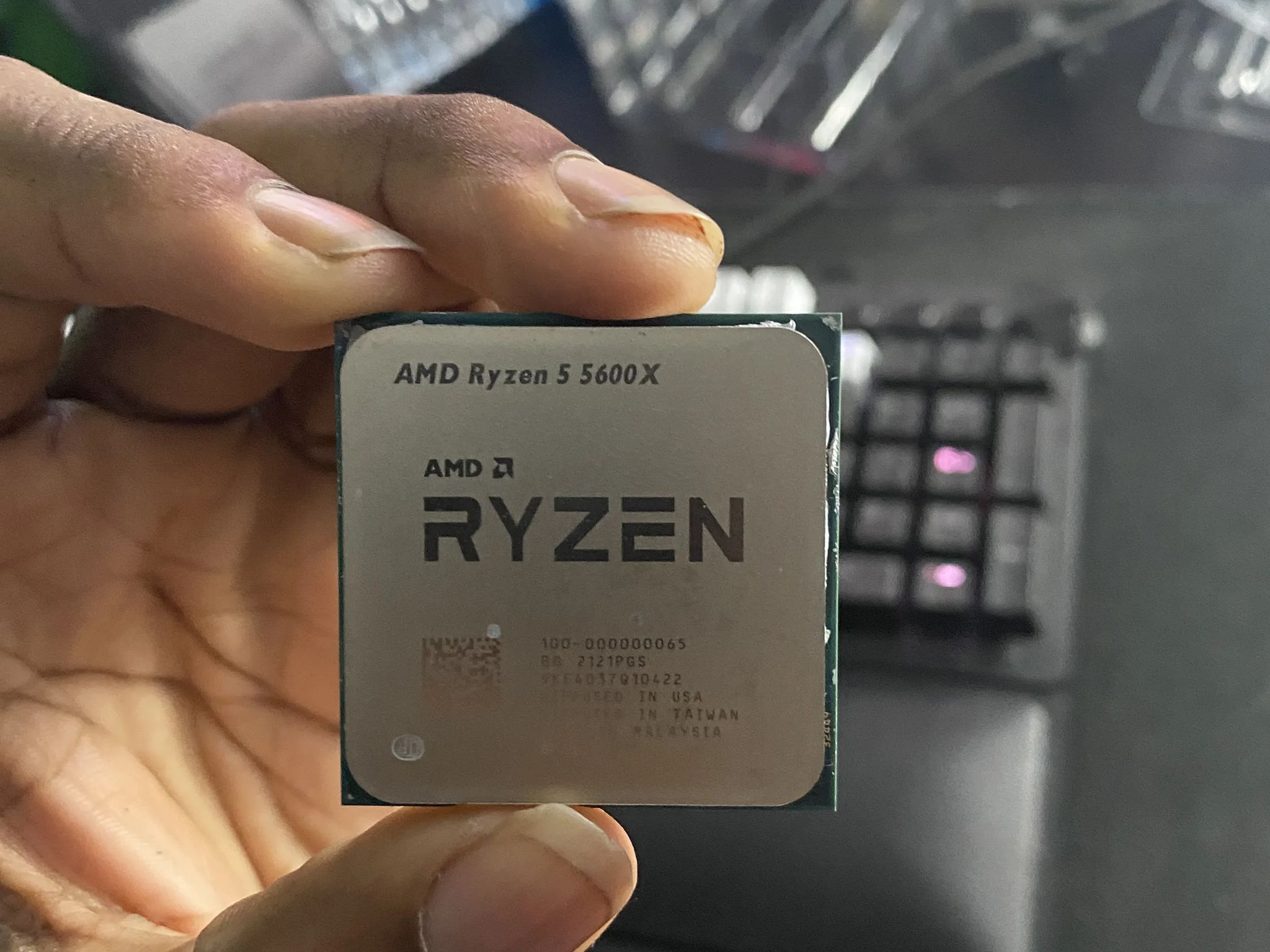 AMD Ryzen 5 5600X 6-core, 12-Thread Unlocked Desktop Processor