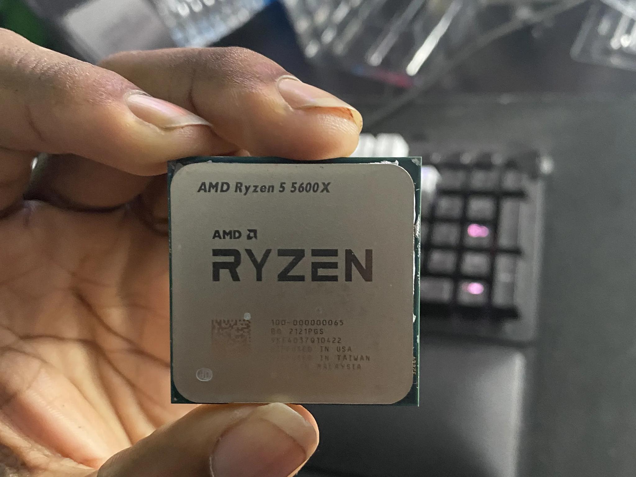 AMD Ryzen 5 5600X 6-core, 12-Thread Unlocked Desktop Processor