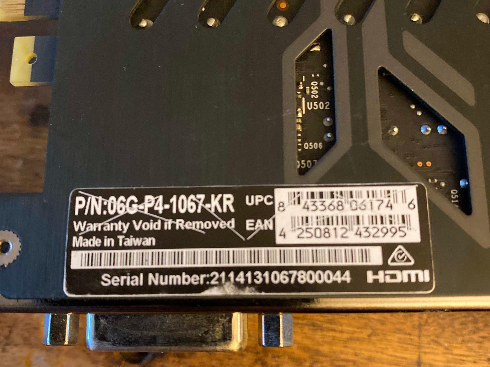 1660 SC Ultra Gaming 6GB - Good Condition