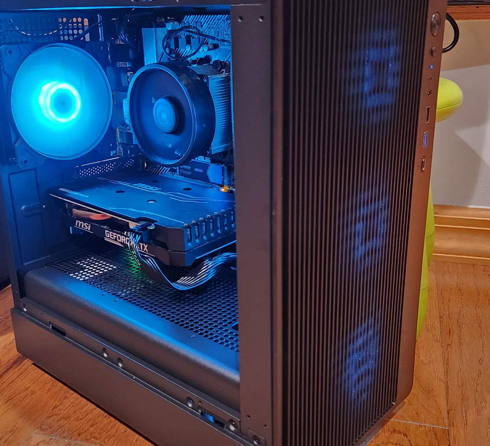 BUDGET GAMING PC Ryzen 5 3600, RTX 2060, 16GB DDR4, 512GB M.2 SSD