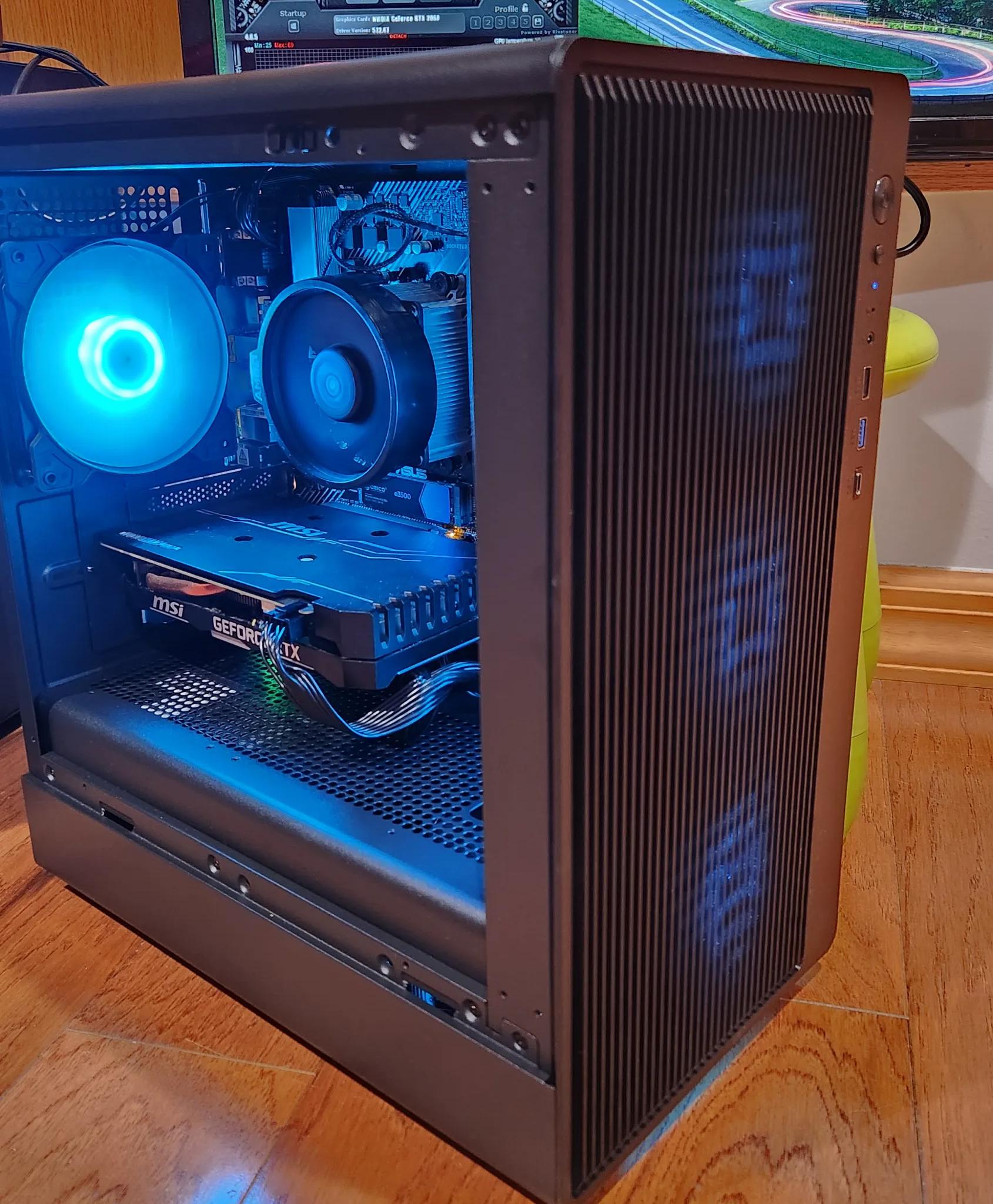 BUDGET GAMING PC Ryzen 5 3600, RTX 2060, 16GB DDR4, 512GB M.2 SSD