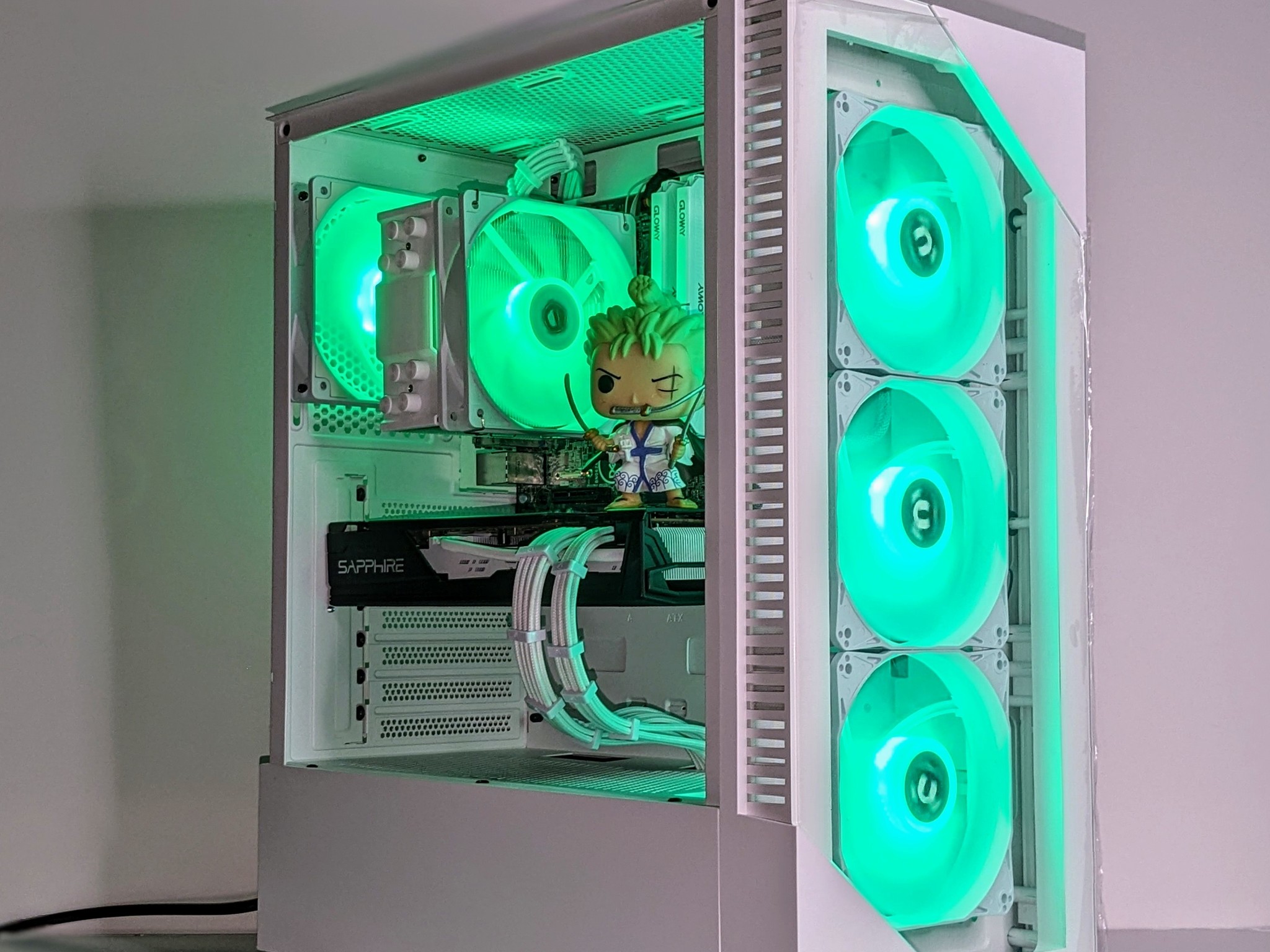 💚⚔️🗡️Roronoa Zoro⚪️RX 5700XT(equal to RTX3060)⚪️16GB Gloway DDR4⚪️1TB NVMe SSD⚪️ Windows 11 Pro