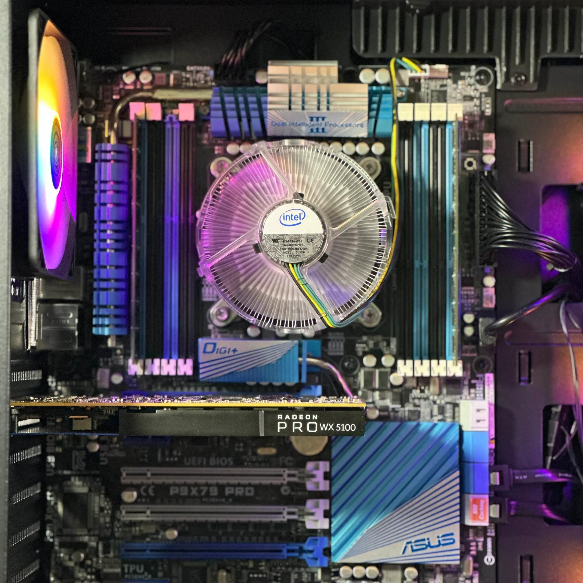 AMD 8GB GPU | Intel i7 3930K | 16GB DDR3 | 256GB SSD + HDD | Windows 10 | WIFI + BT | Gaming PC