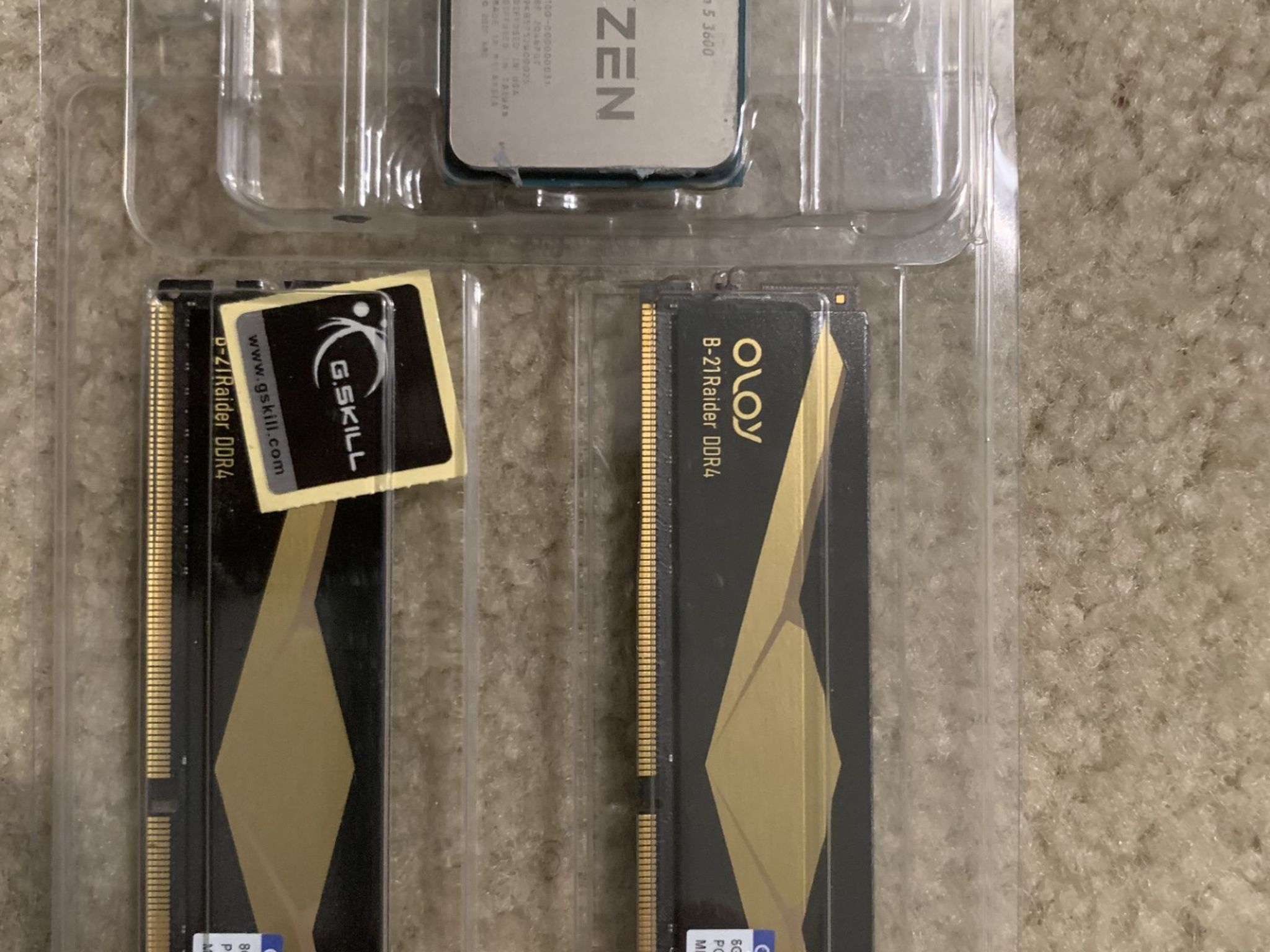 Ryzen 5 3600 w/ 16GB DDR4 RAM