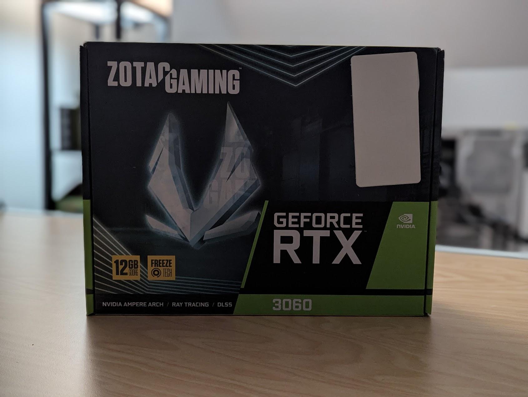 ZOTAC GAMING GeForce RTX 3060 12GB GDDR6
