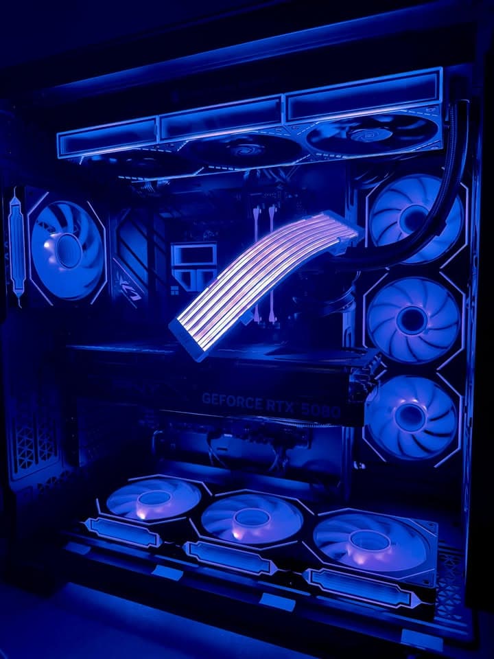🧊9800X3D | RTX 5080 | 32GB DDR5🧊 "The Shadow Prism" Gaming PC