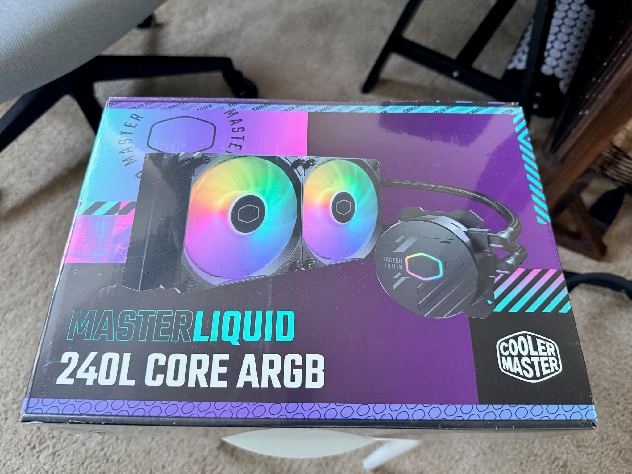 Cooler Master MasterLiquid 240L Core ARGB 240mm AIO - Brand New Sealed
