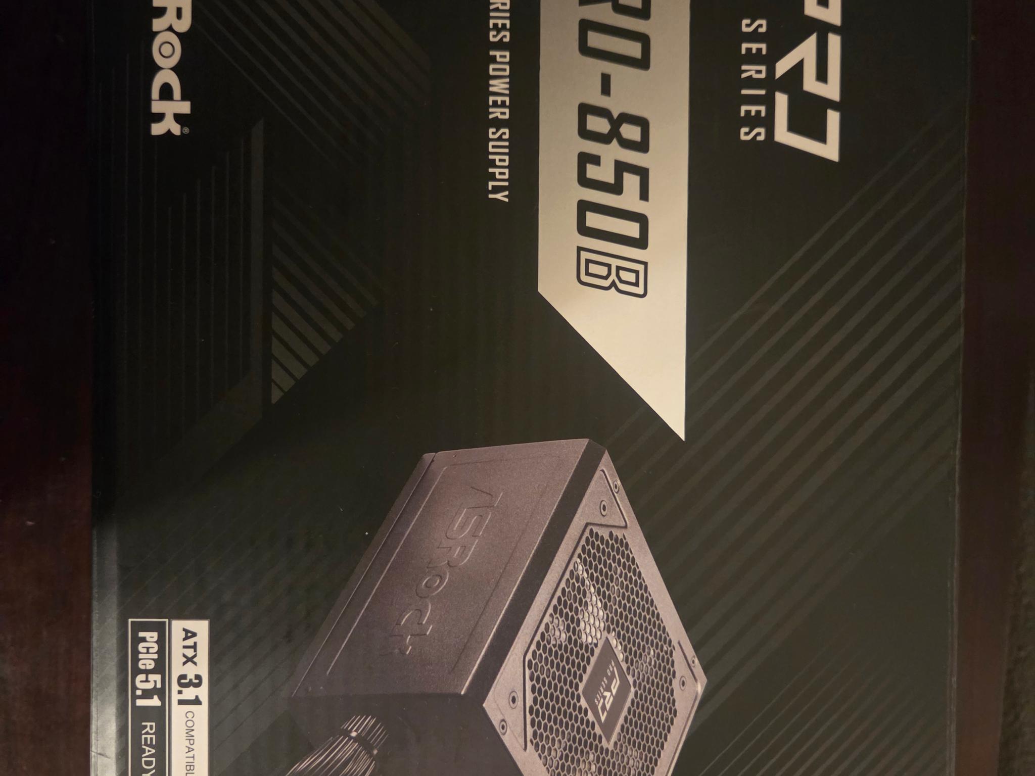 Pro-850B "Pro Series Power Supply" ASROCK