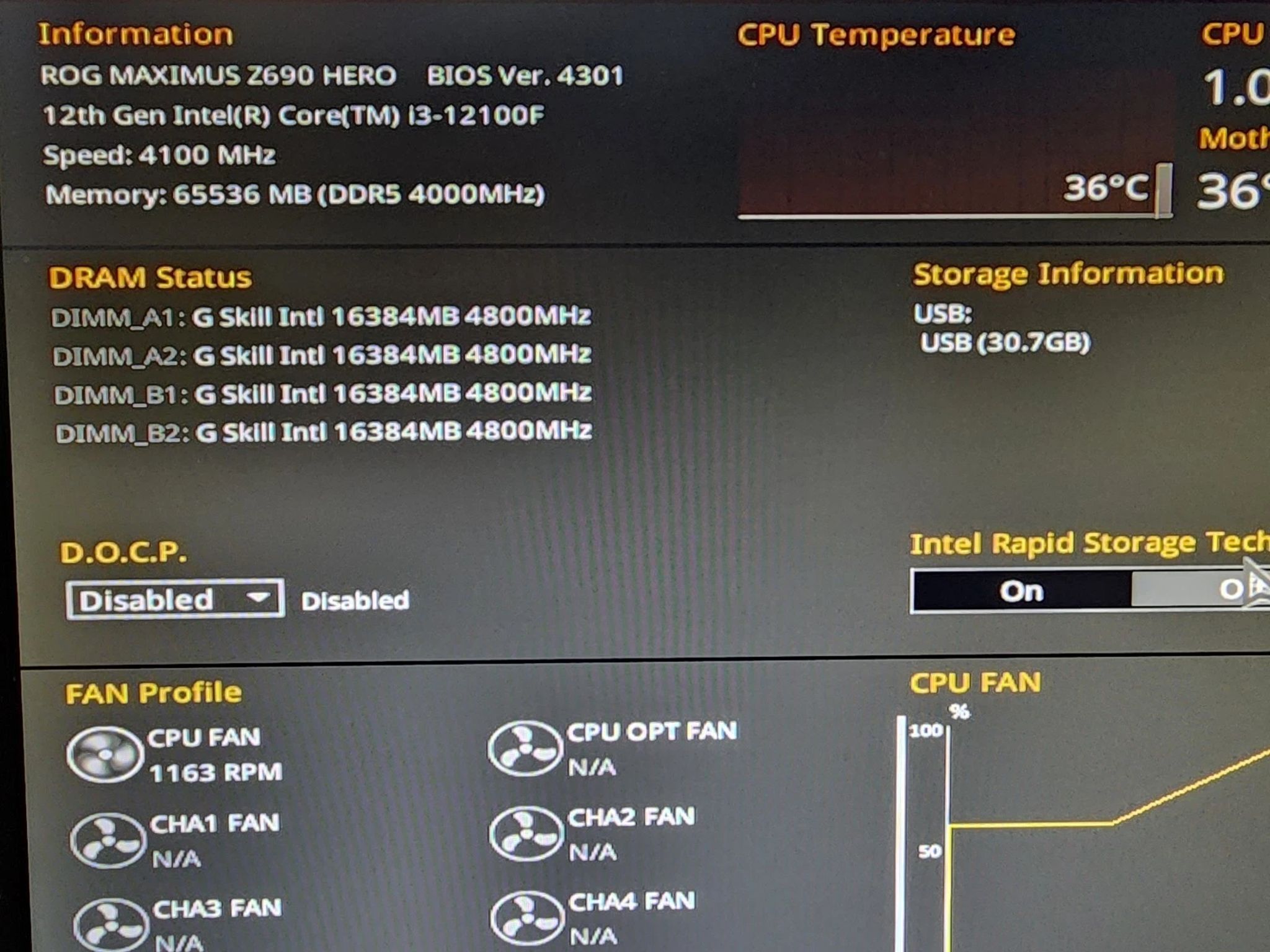 UPDATED BIOS ASUS ROG MAXIMUS Z690 HERO WIFI 6E DDR5 LGA1700 ATX MOTHERBOARD