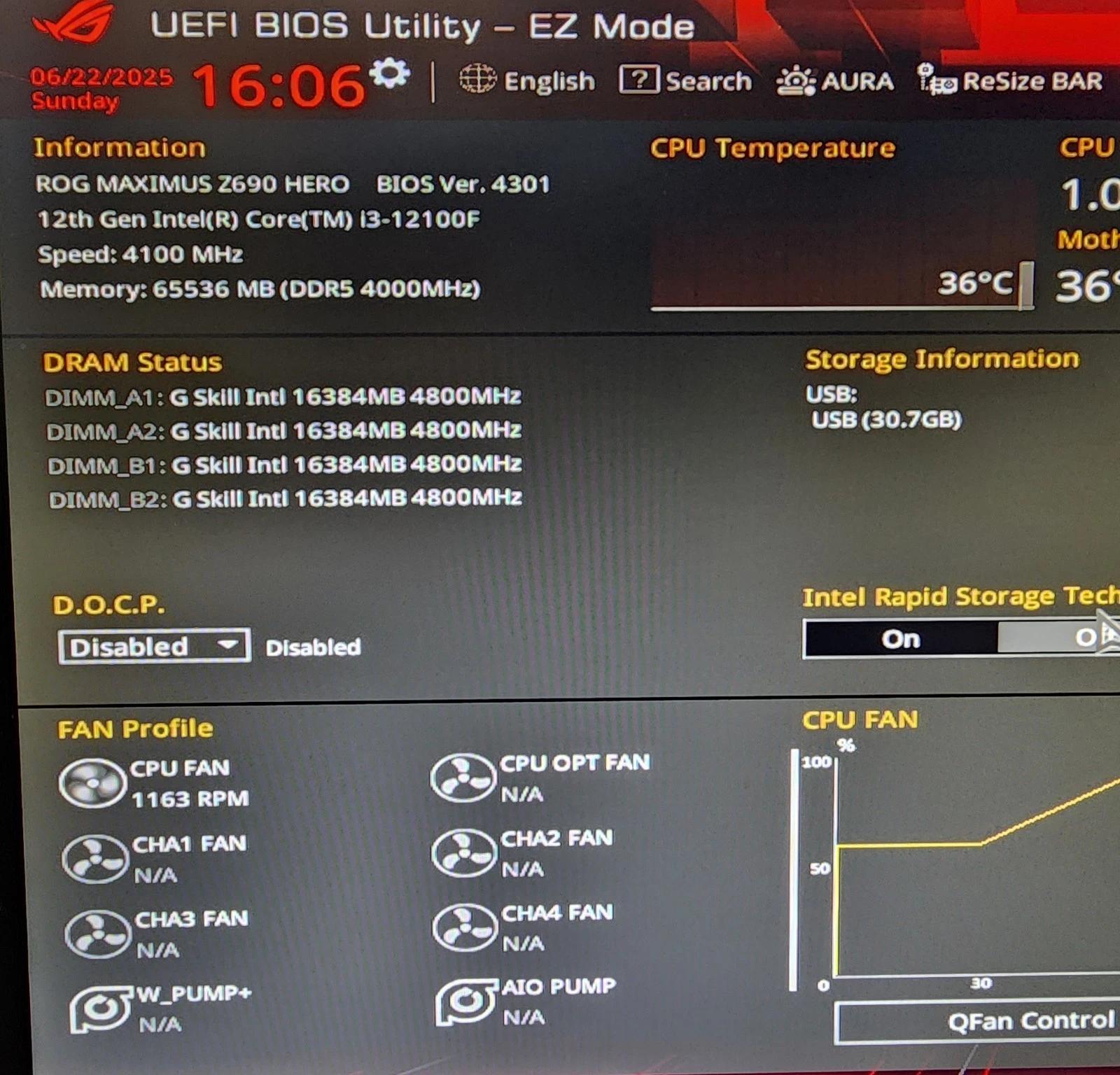 UPDATED BIOS ASUS ROG MAXIMUS Z690 HERO WIFI 6E DDR5 LGA1700 ATX MOTHERBOARD