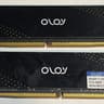 OLOy 16GB (2x8GB) DDR4 3200MHz Desktop Memory Kit | White Heatsinks | Tested Working
