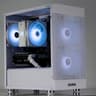 🤍🩵 RTX 3060/ Ryzen 5500 / 16GB / 1TB Gaming PC 🩵🤍- ARGB, WiFi, BlueTooth