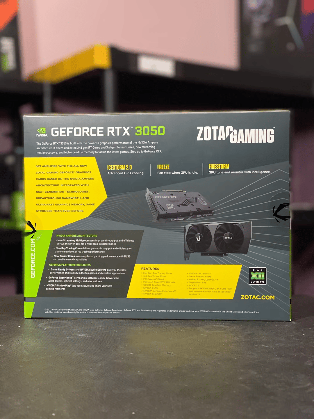 BNIB ZOTAC RTX 3050 Twin Edge OC