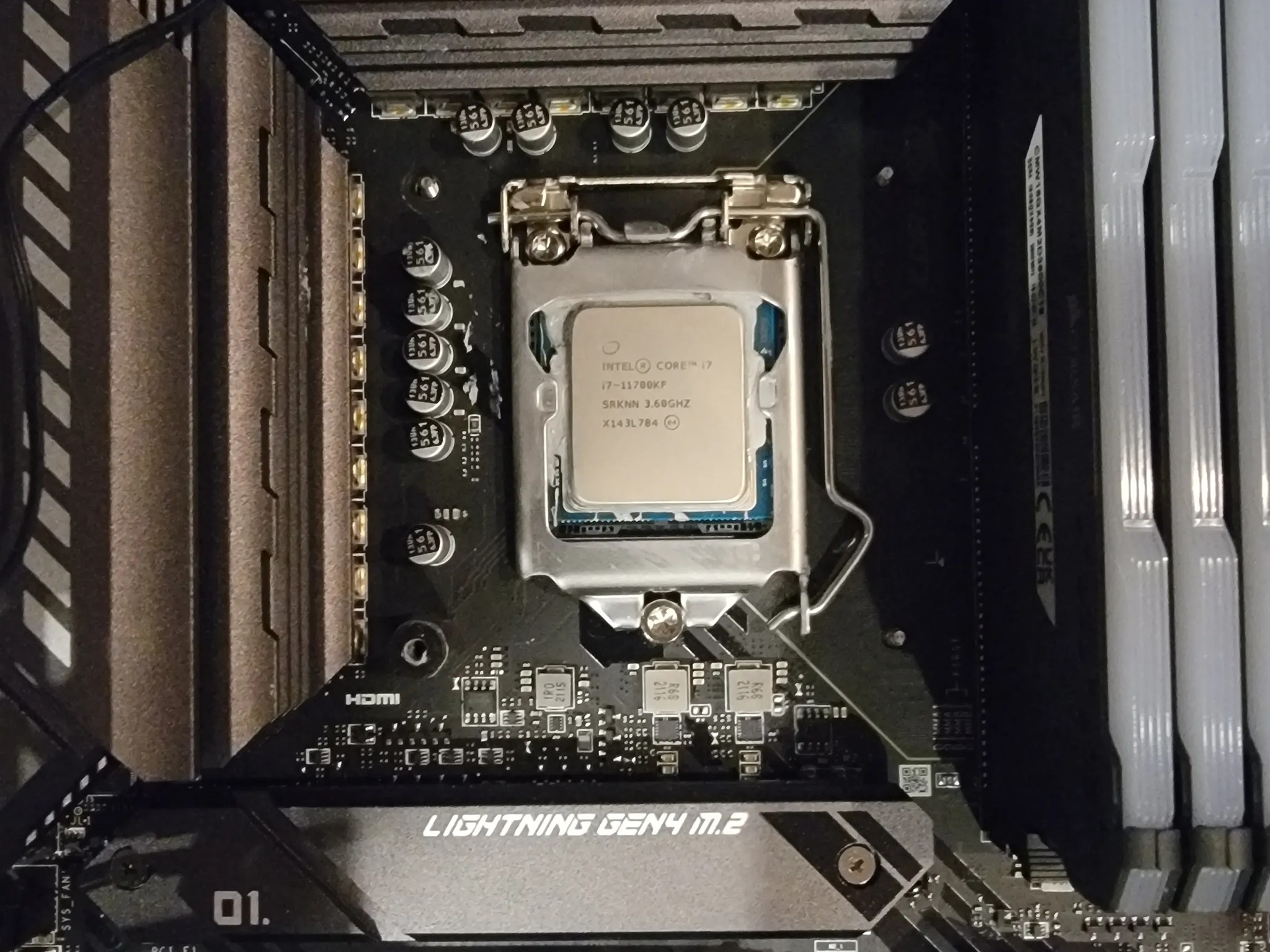 Intel i7 11,000kf 3.60 GHz