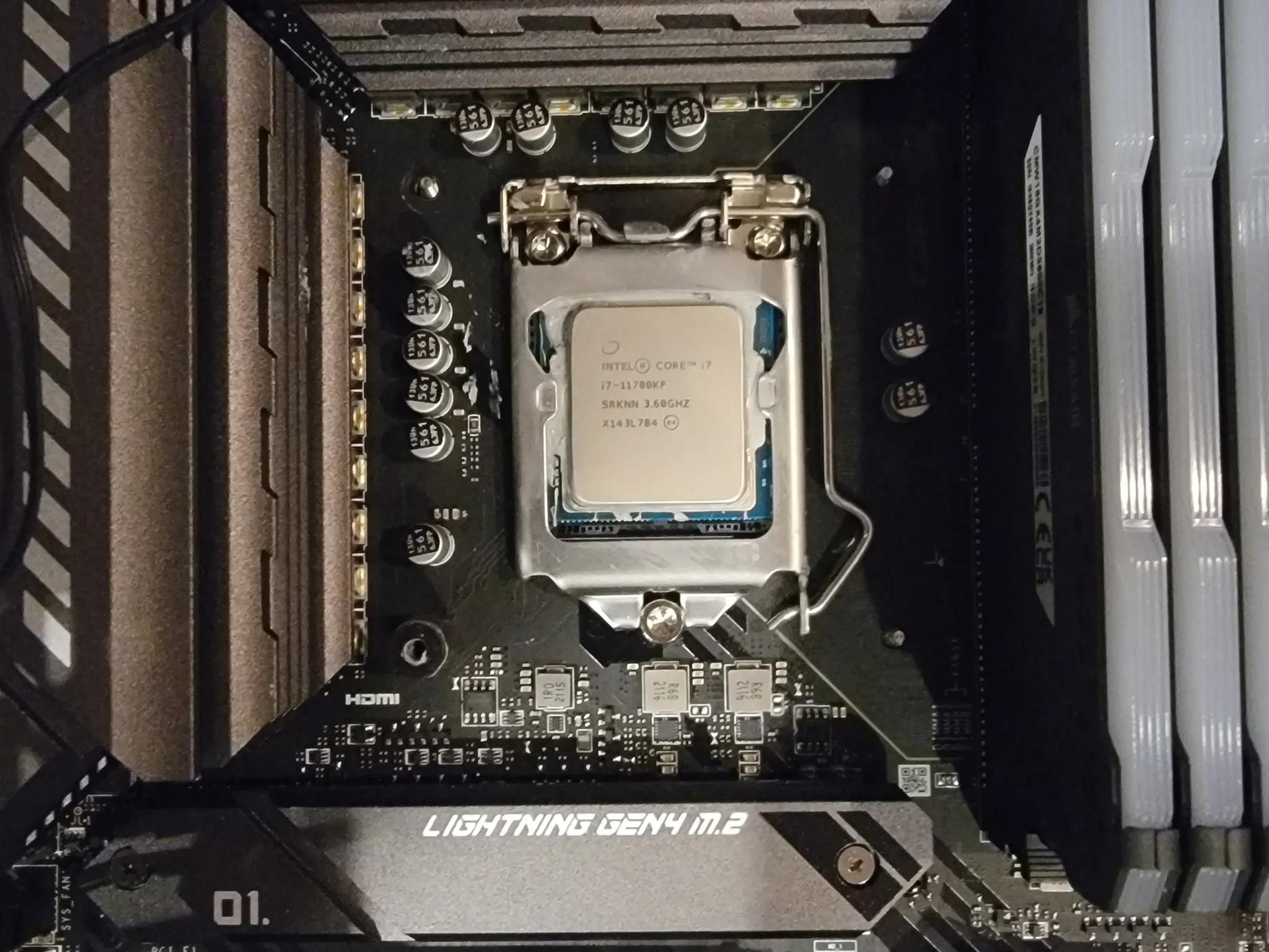 Intel i7 11,000kf 3.60 GHz