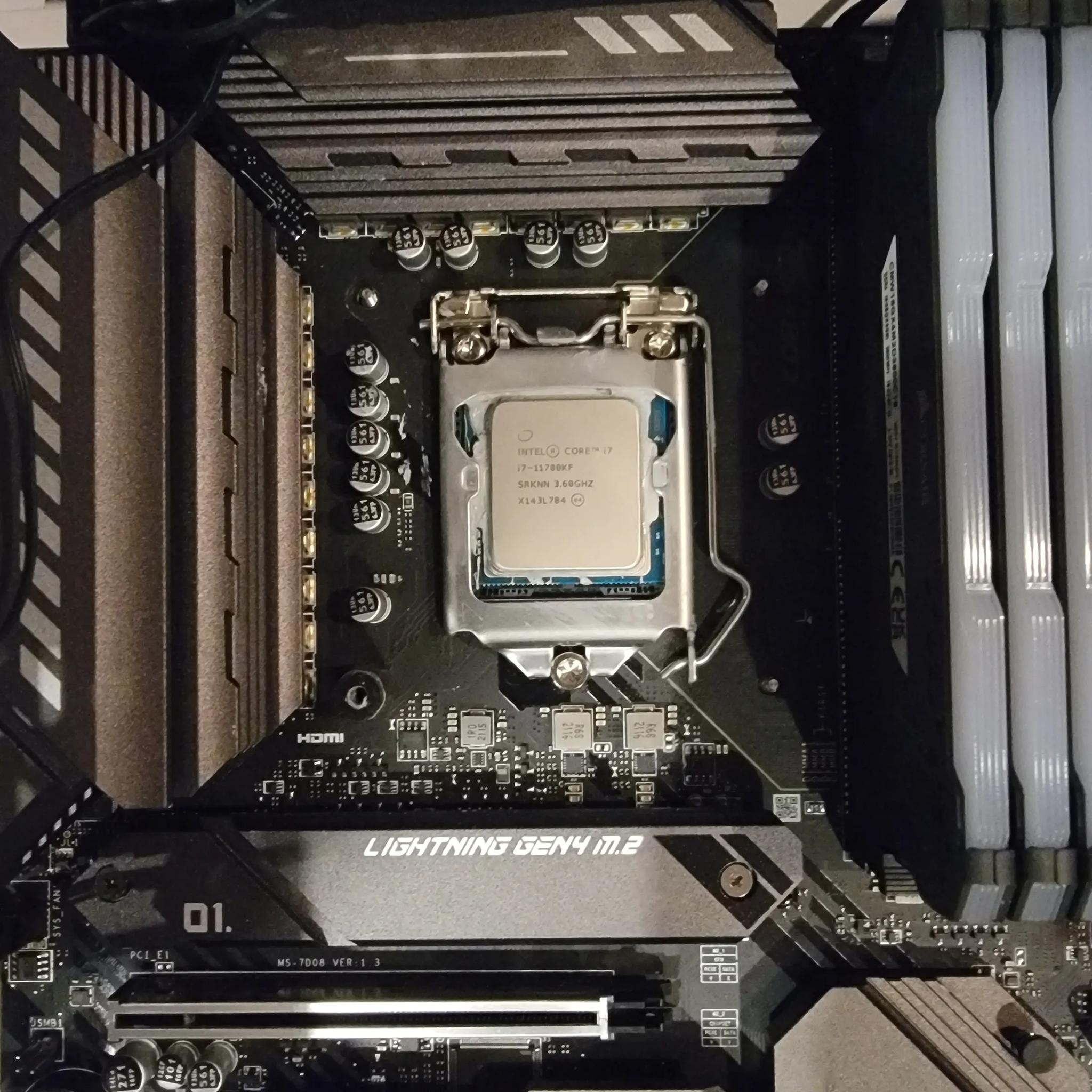 Intel i7 11,000kf 3.60 GHz