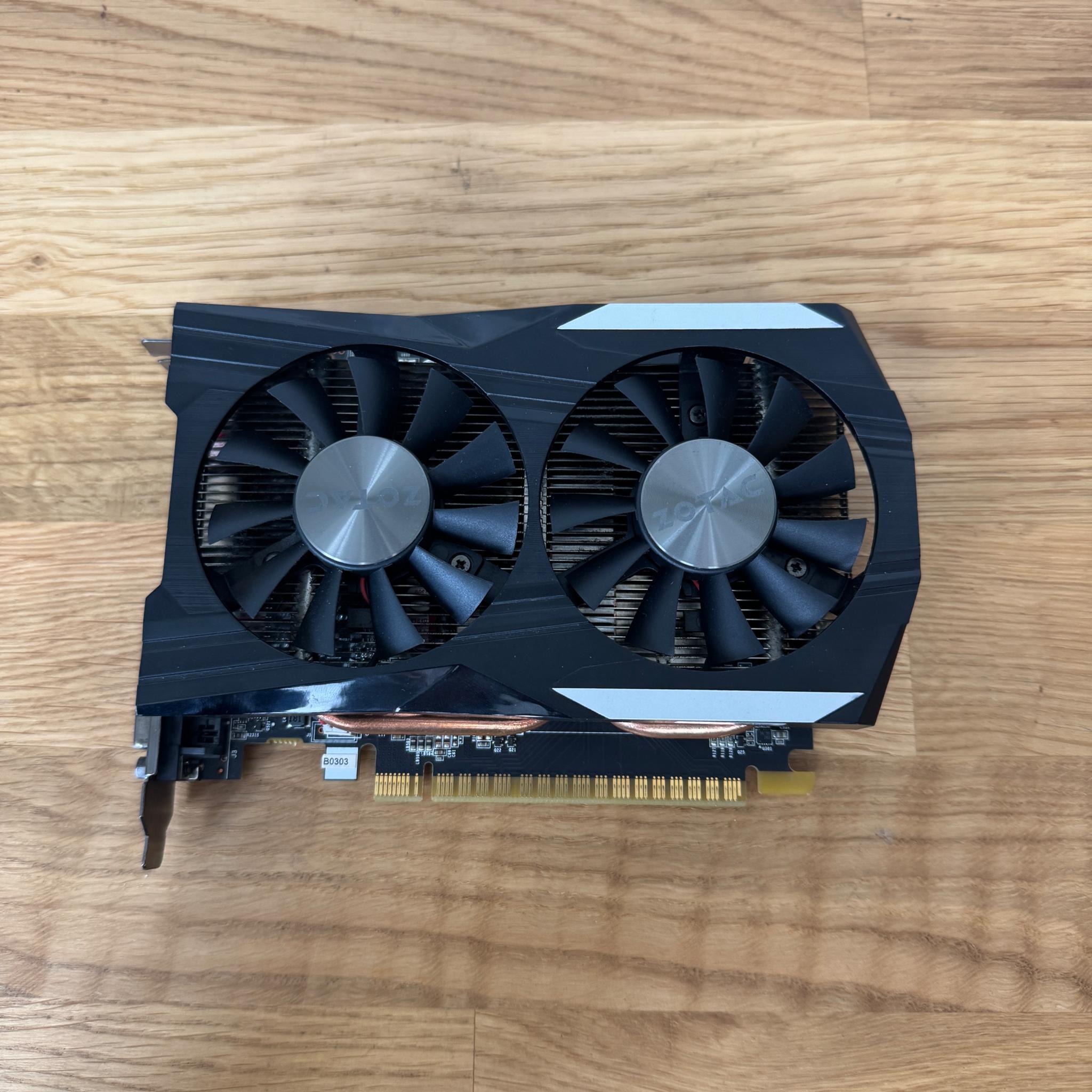 ZOTAC GeForce GTX 1050 TI (4GB GDDR5) OC Edition Graphics Card ZT-P10510B-10L