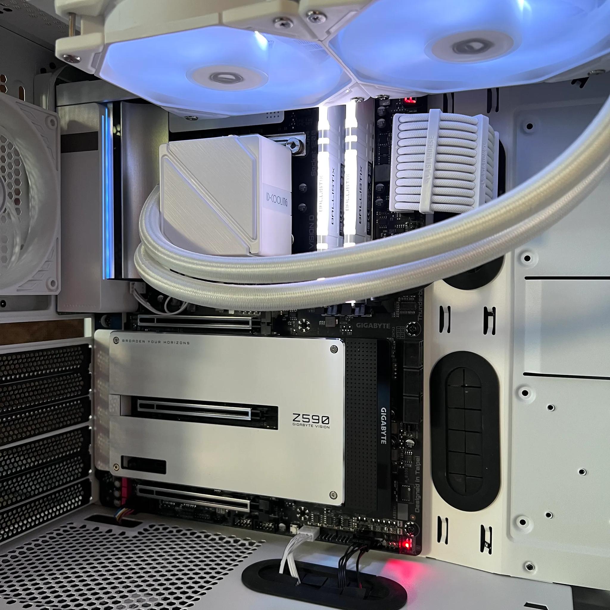 🤍 Minimal White PC Build | Intel i7-10700K 🤍