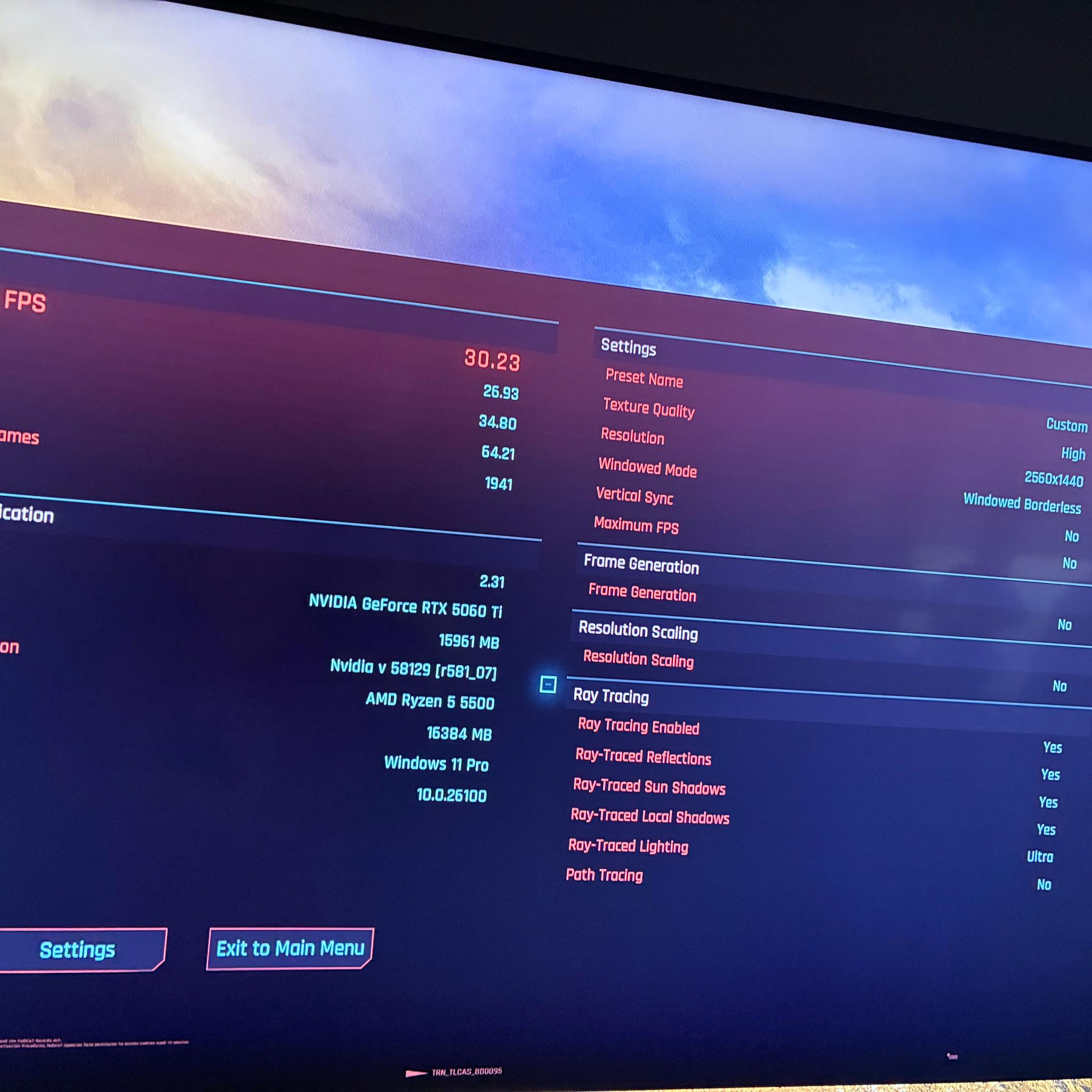 Ryzen 5 5500 + RTX 5060 Ti 16GB Gaming PC