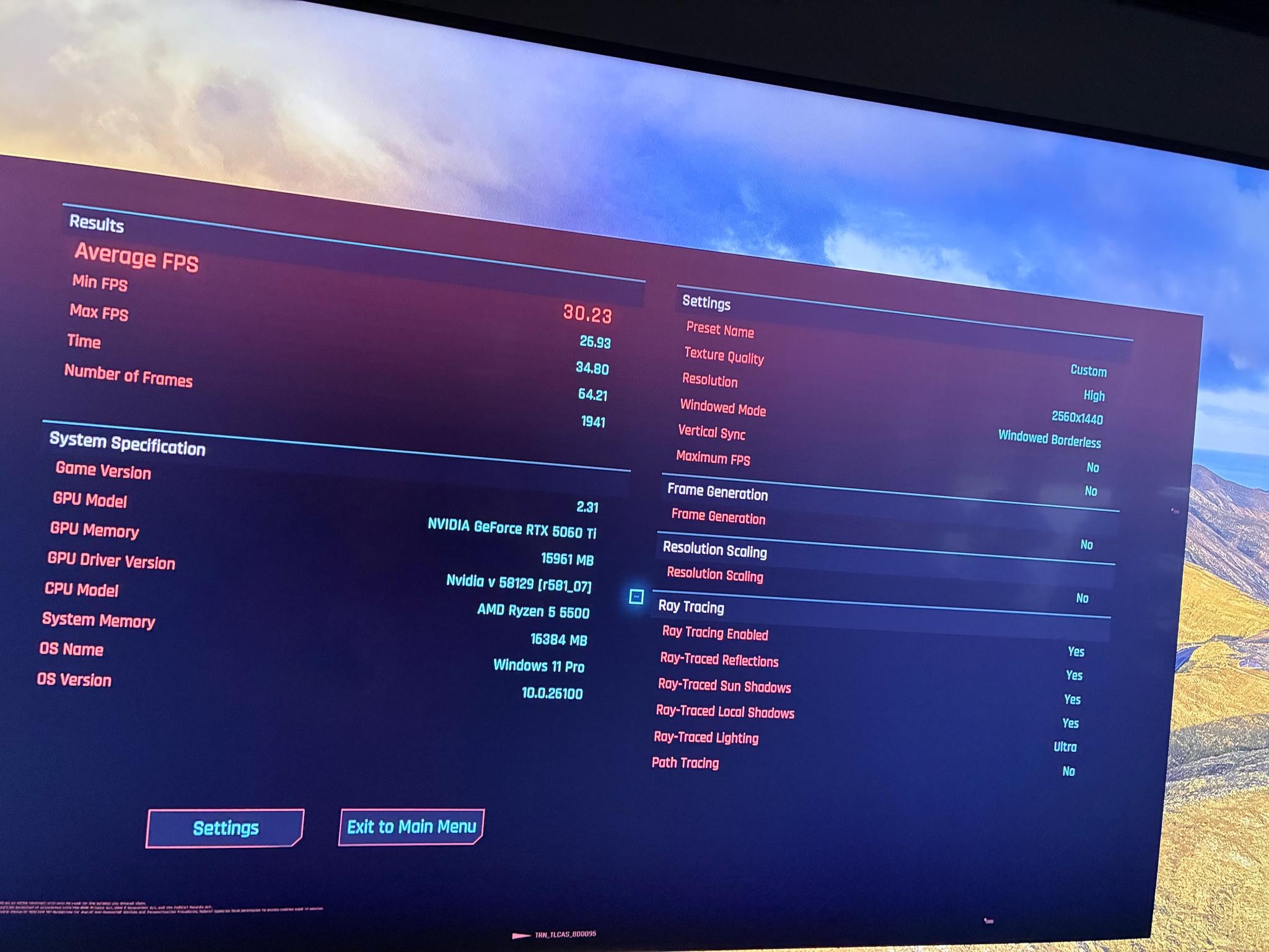 Ryzen 5 5500 + RTX 5060 Ti 16GB Gaming PC