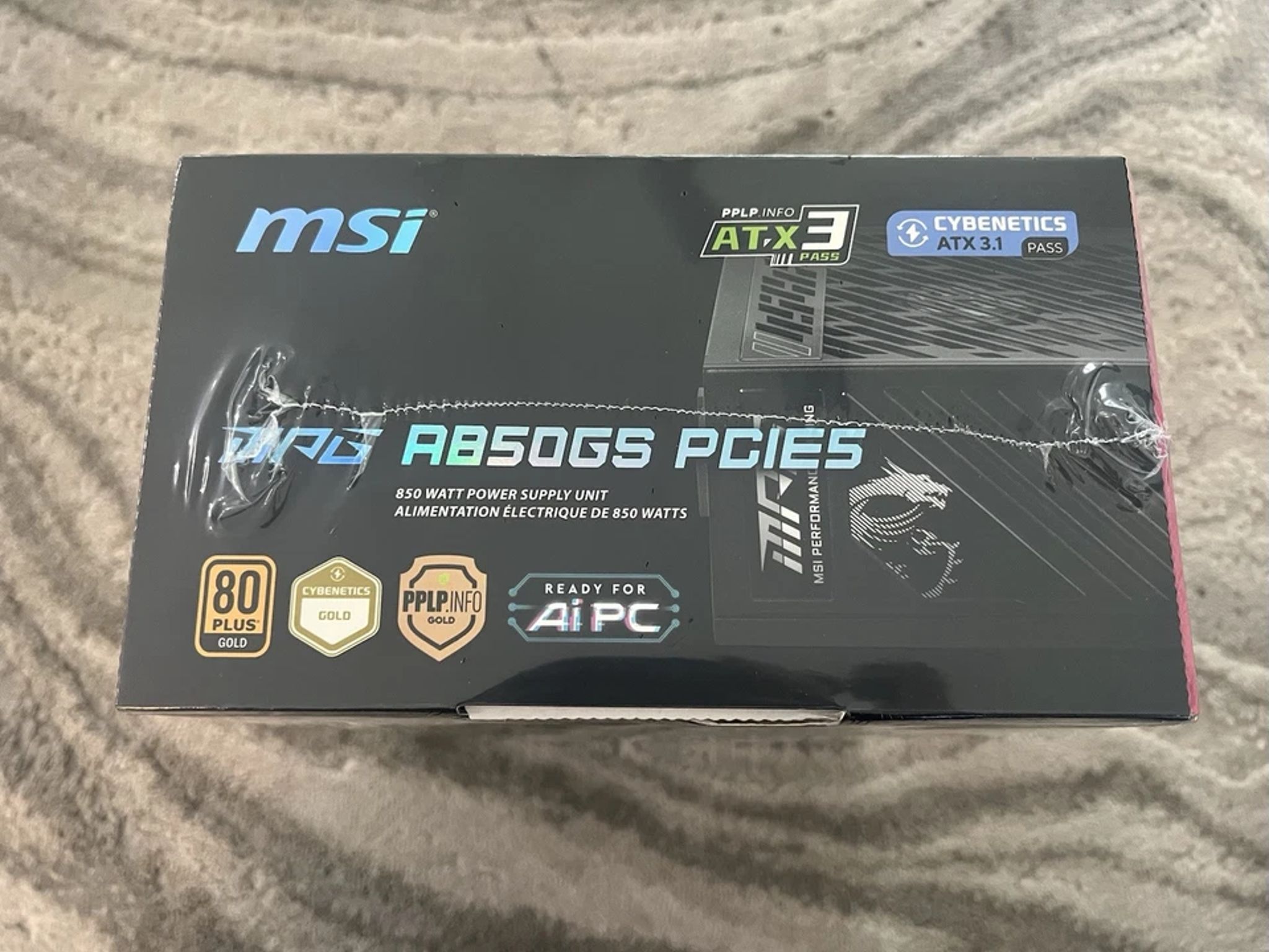MSI Vanguard Launch Edition 5070Ti AND MSI 850 Watt PSU!!!
