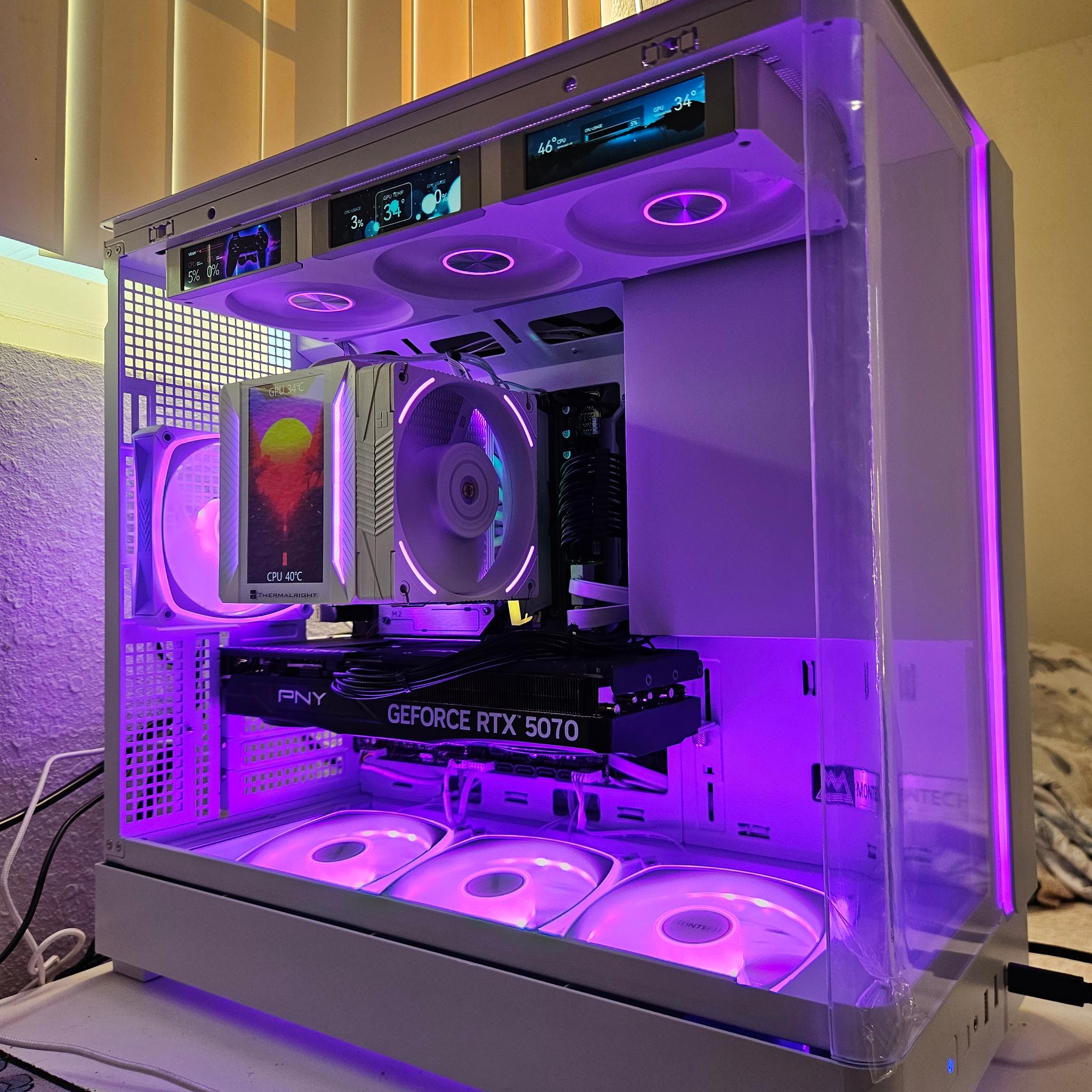 GeForce RTX 5070 Custom Gaming PC - Ryzen 7 9700X