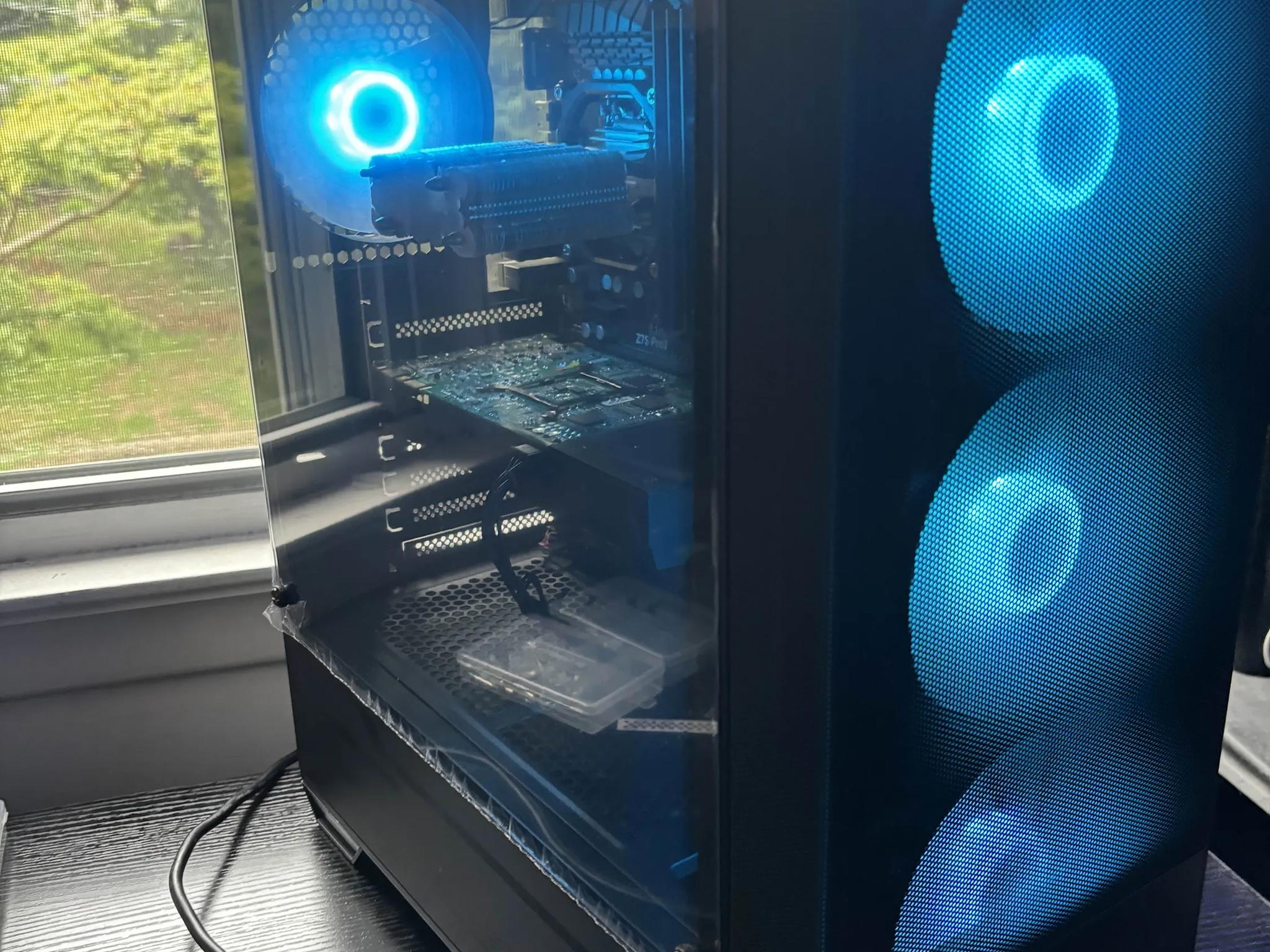 GAMING PC i5 16GB NVIDIA GTX 760 RGB Lighting RGB Fans Computer