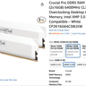 White 32 Gb 2 sticks