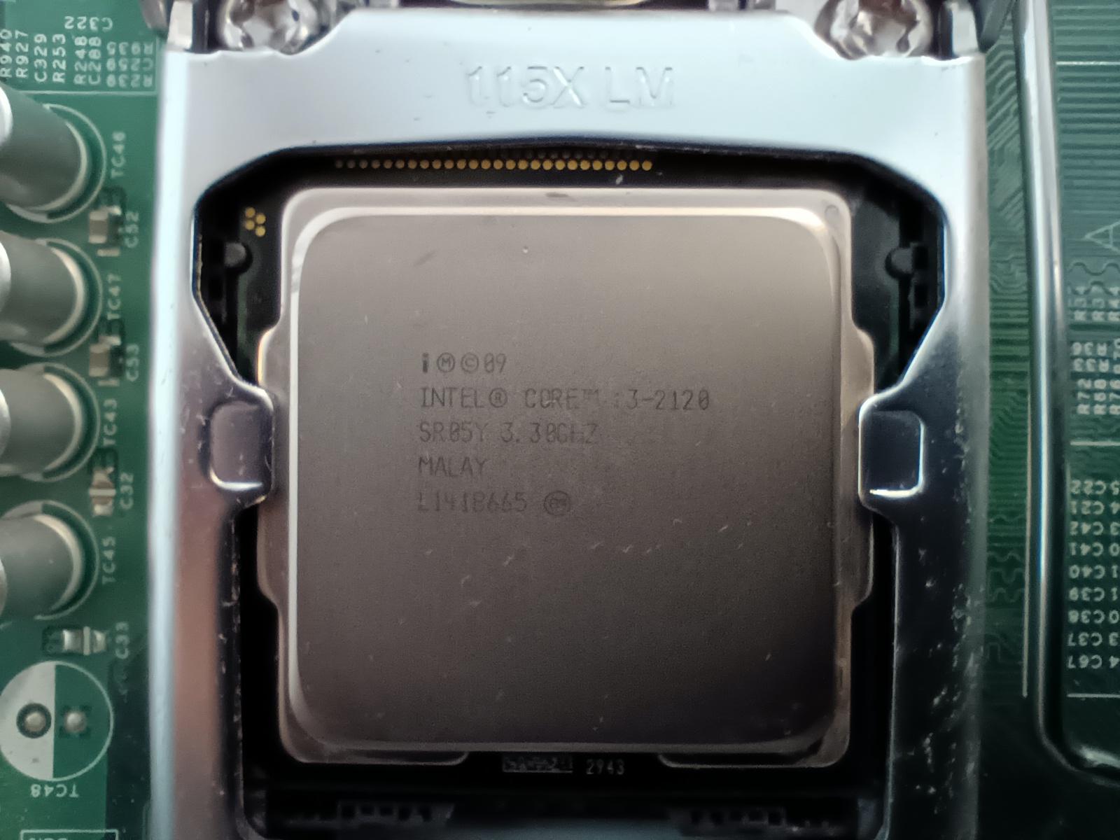 2nd gen Intel i3 2120 basic office pc computer parts bundle