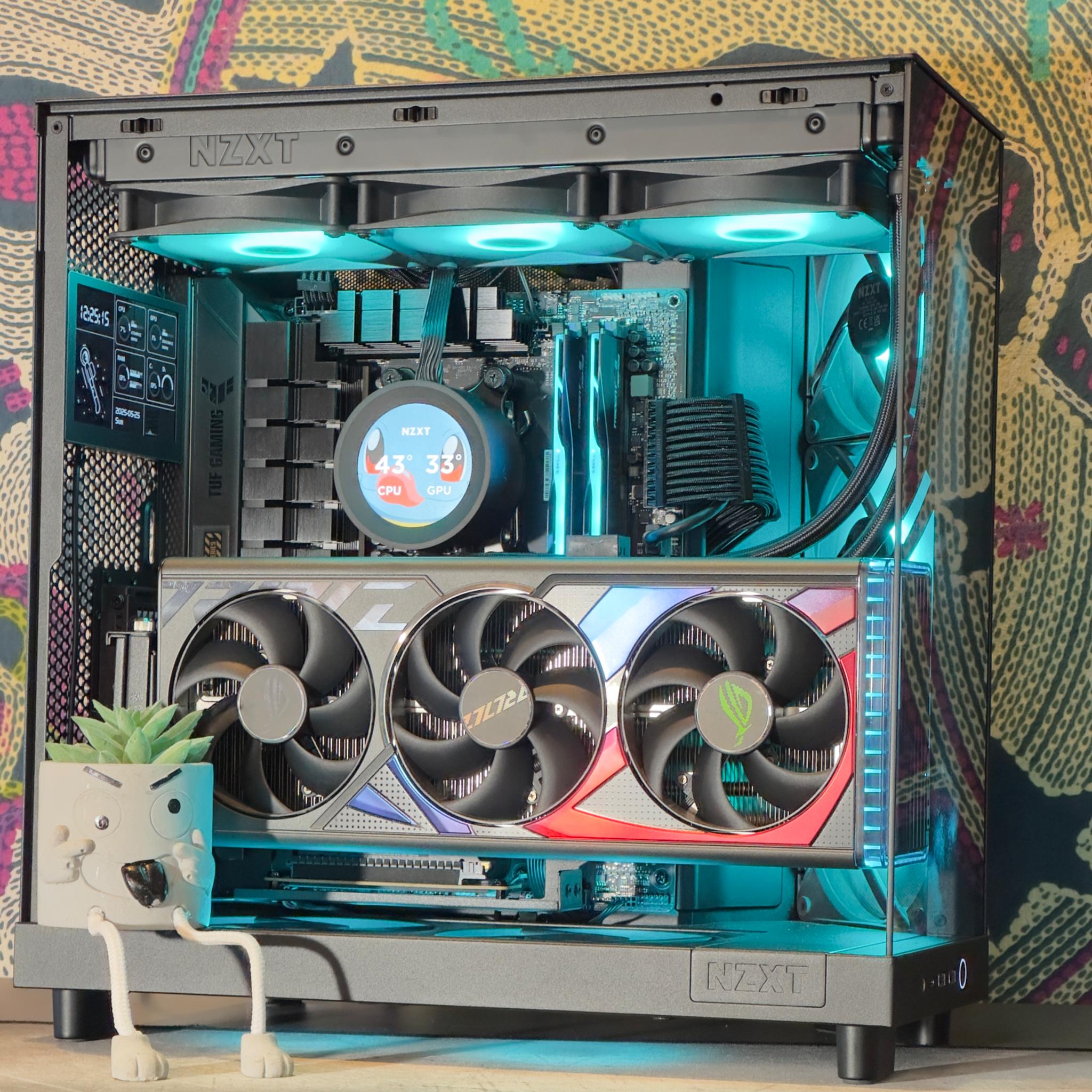 🔥4090 ROG Strix Gaming PC 7800x3d 64gb Ram 4TB M.2🔥