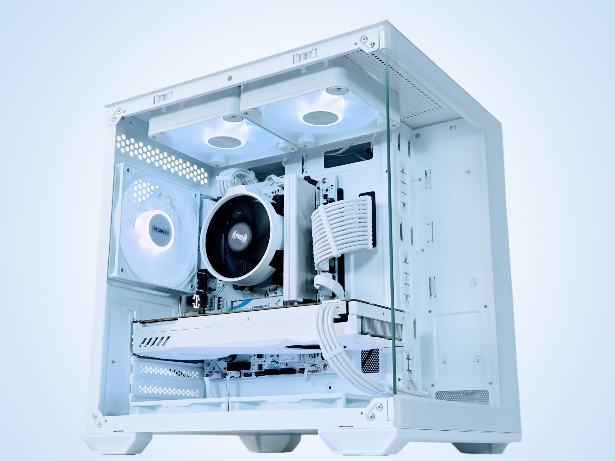 🤍🏔️Alaska🏔️❄️Gaming PC❄️AMD RX 5700 8GB❄️AMD Ryzen 5 3500X 6 core❄️16GB DDR4❄️512GB SSD