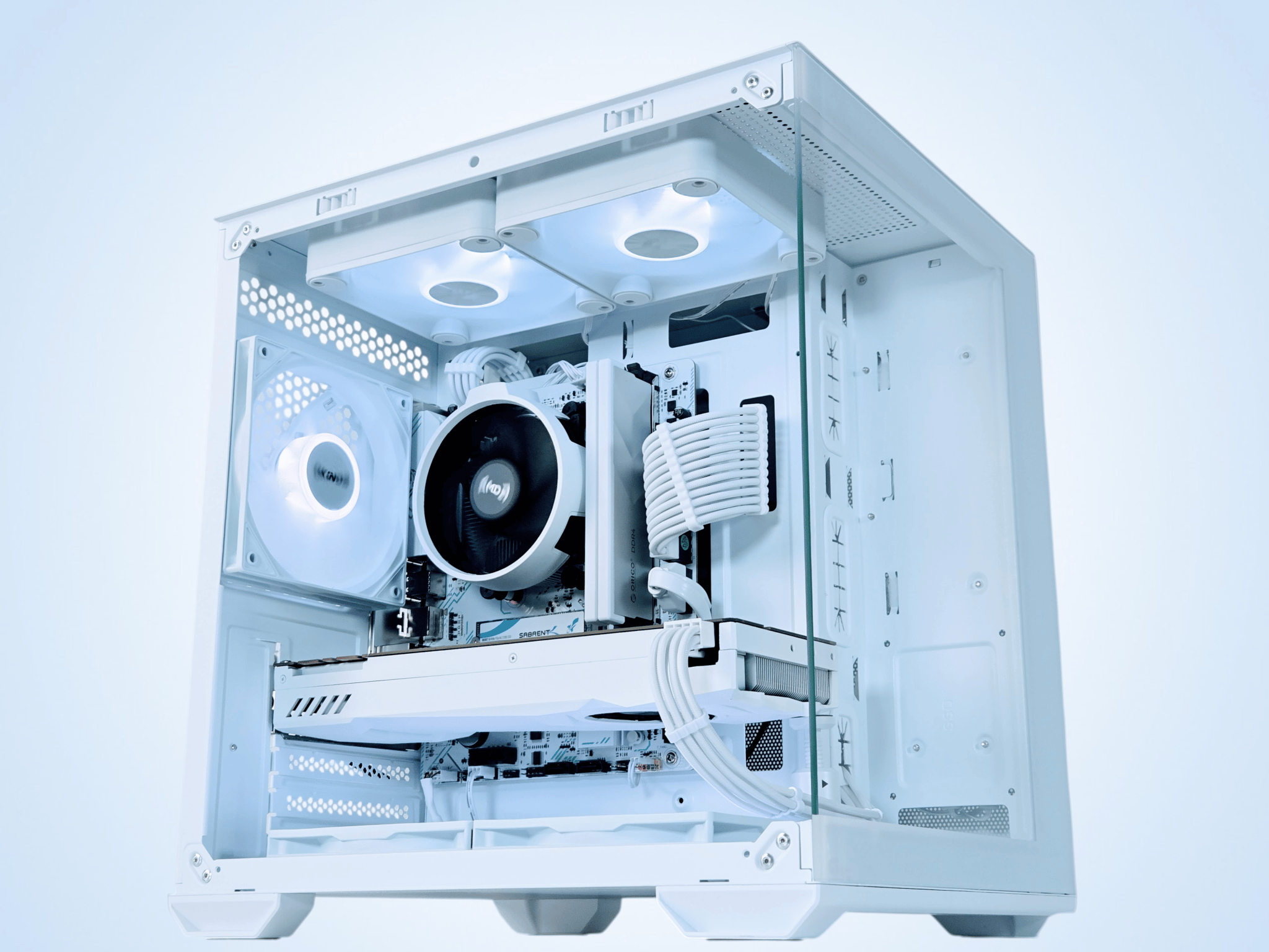 🤍🏔️Alaska🏔️❄️Gaming PC❄️AMD RX 5700 8GB❄️AMD Ryzen 5 3500X 6 core❄️16GB DDR4❄️512GB SSD