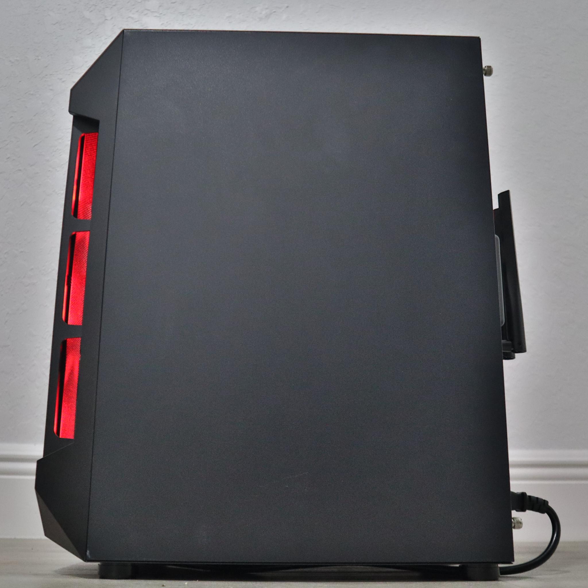 Gaming PC - GTX 1080, i7-7700, 16GB DDR4, WIFI, ARGB, BLACK, 120GB SATA SSD, 1TB HDD.