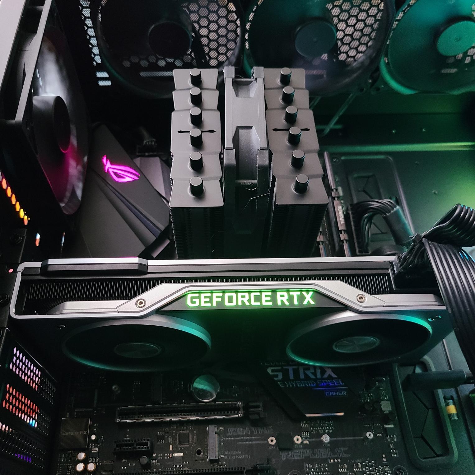"Silent" | RTX 2080 TI FE | Ryzen 7 3700x | GAMING PC